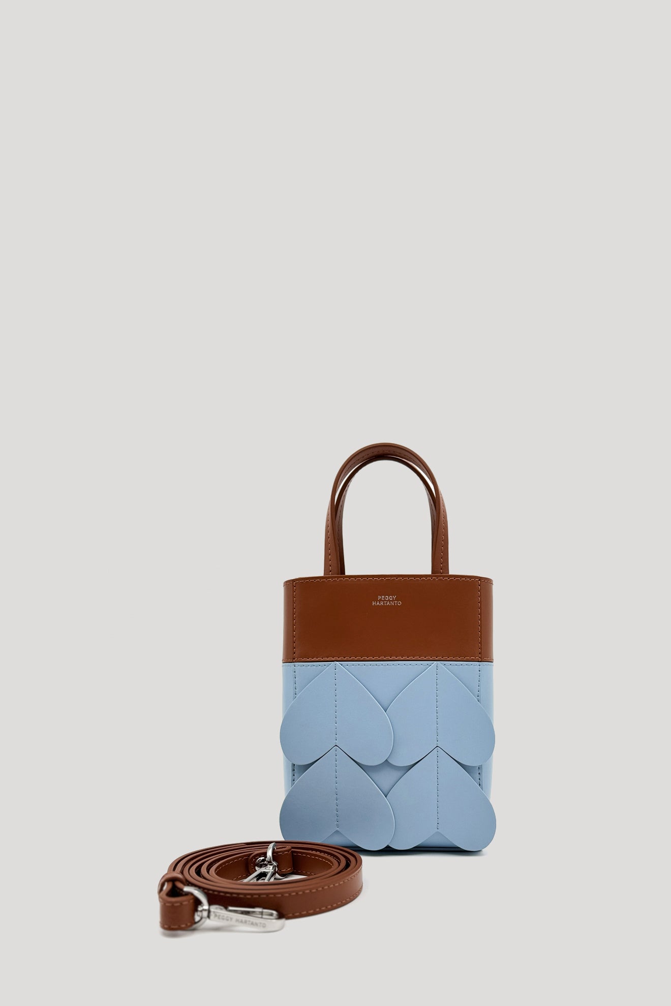 AXIL Mini Bag in Tan/Glacier