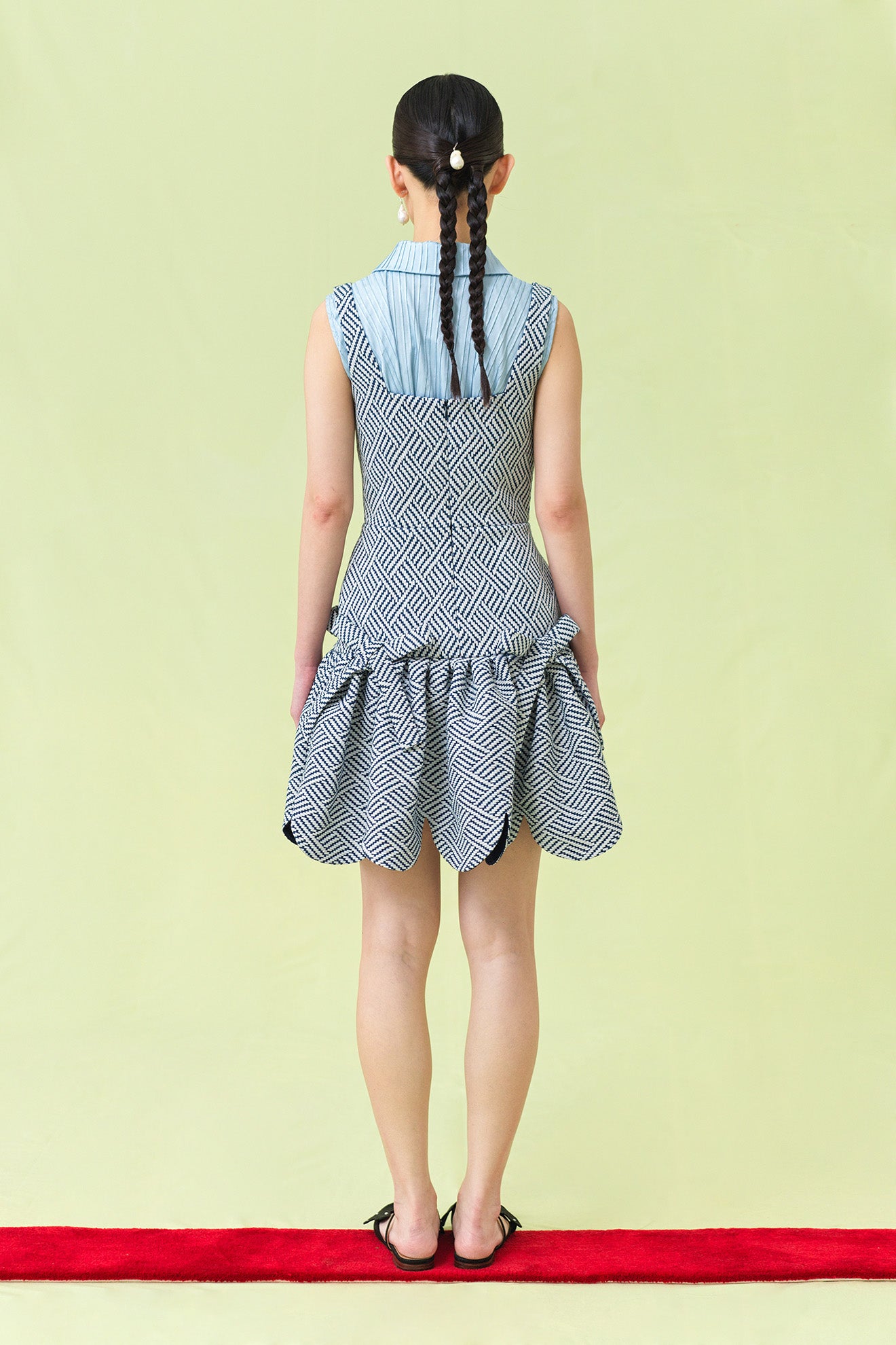 AYAME Top in Ash Blue