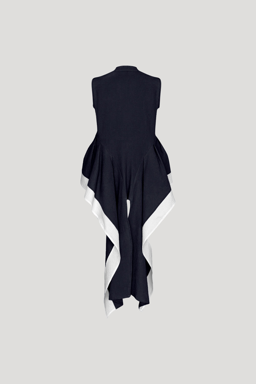 BARRE Top in Dark Blue/White