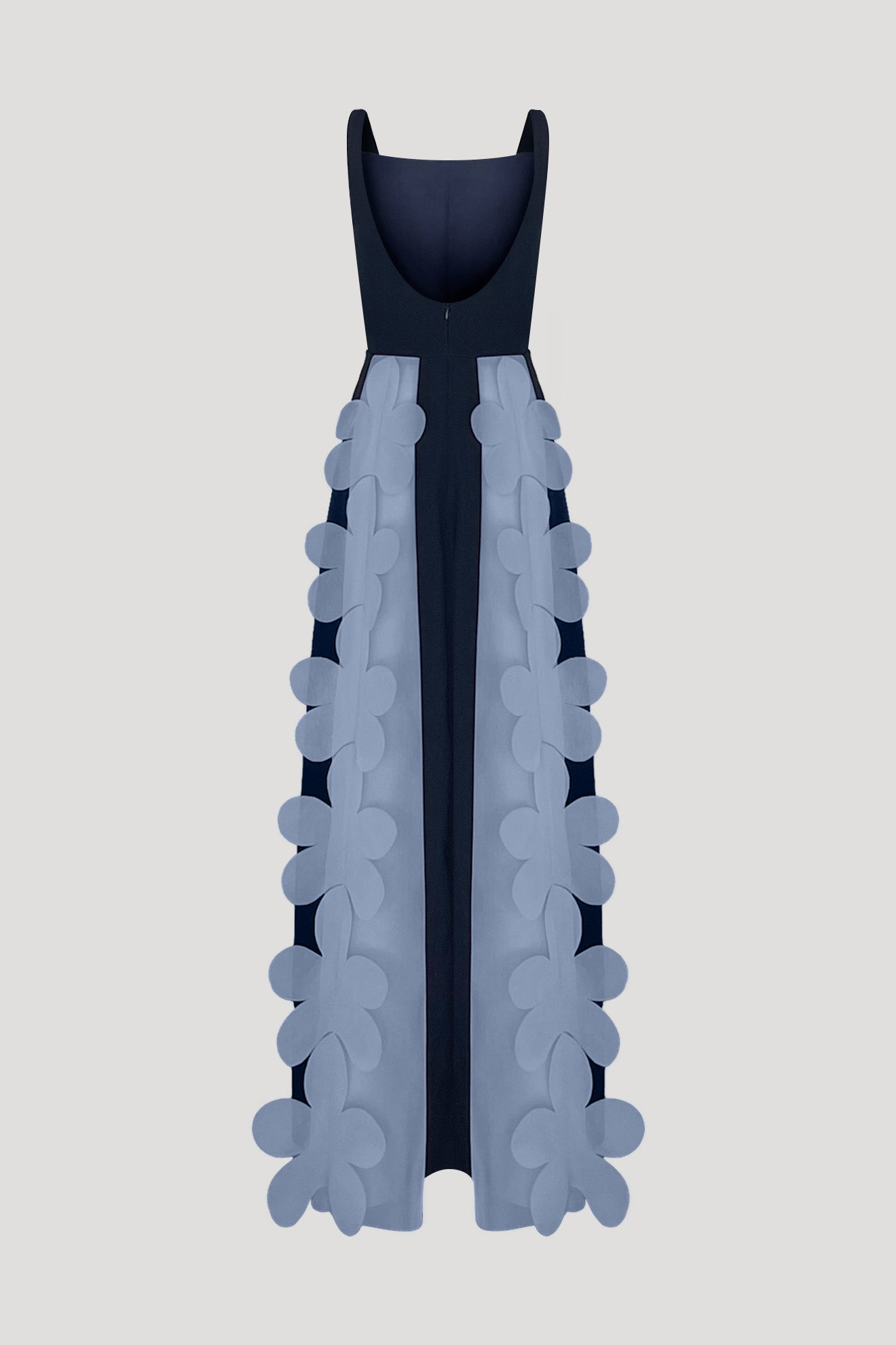 BASITARSUS Gown in Dark Blue/Ash Blue