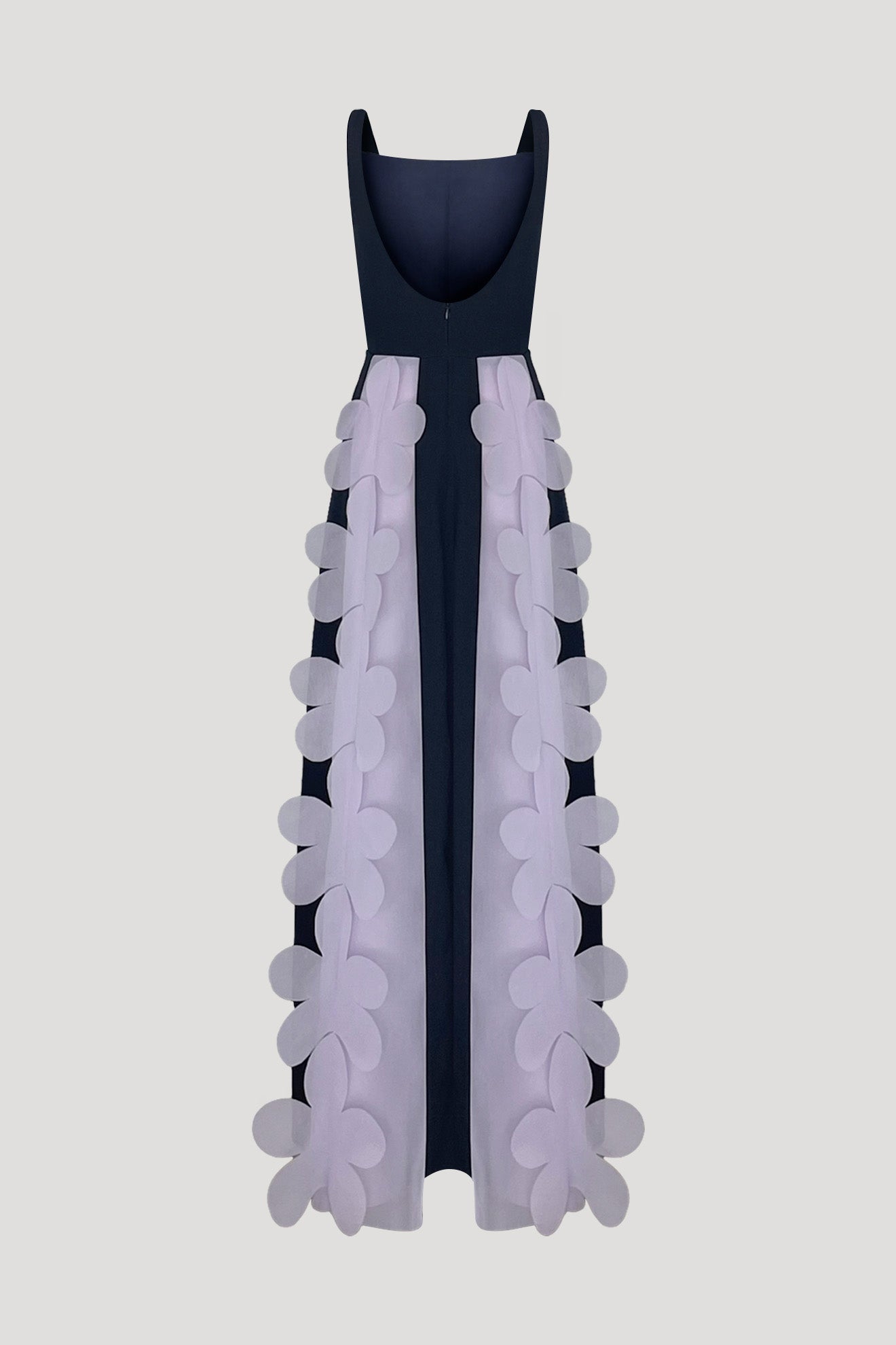 BASITARSUS Gown in Dark Blue/Prelude Purple