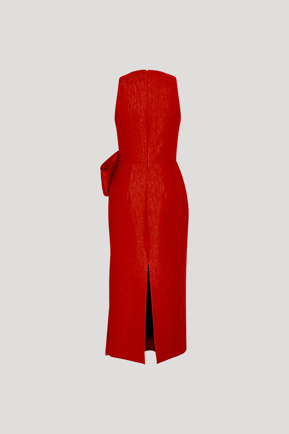 BATAILLE Dress in Garnet Red