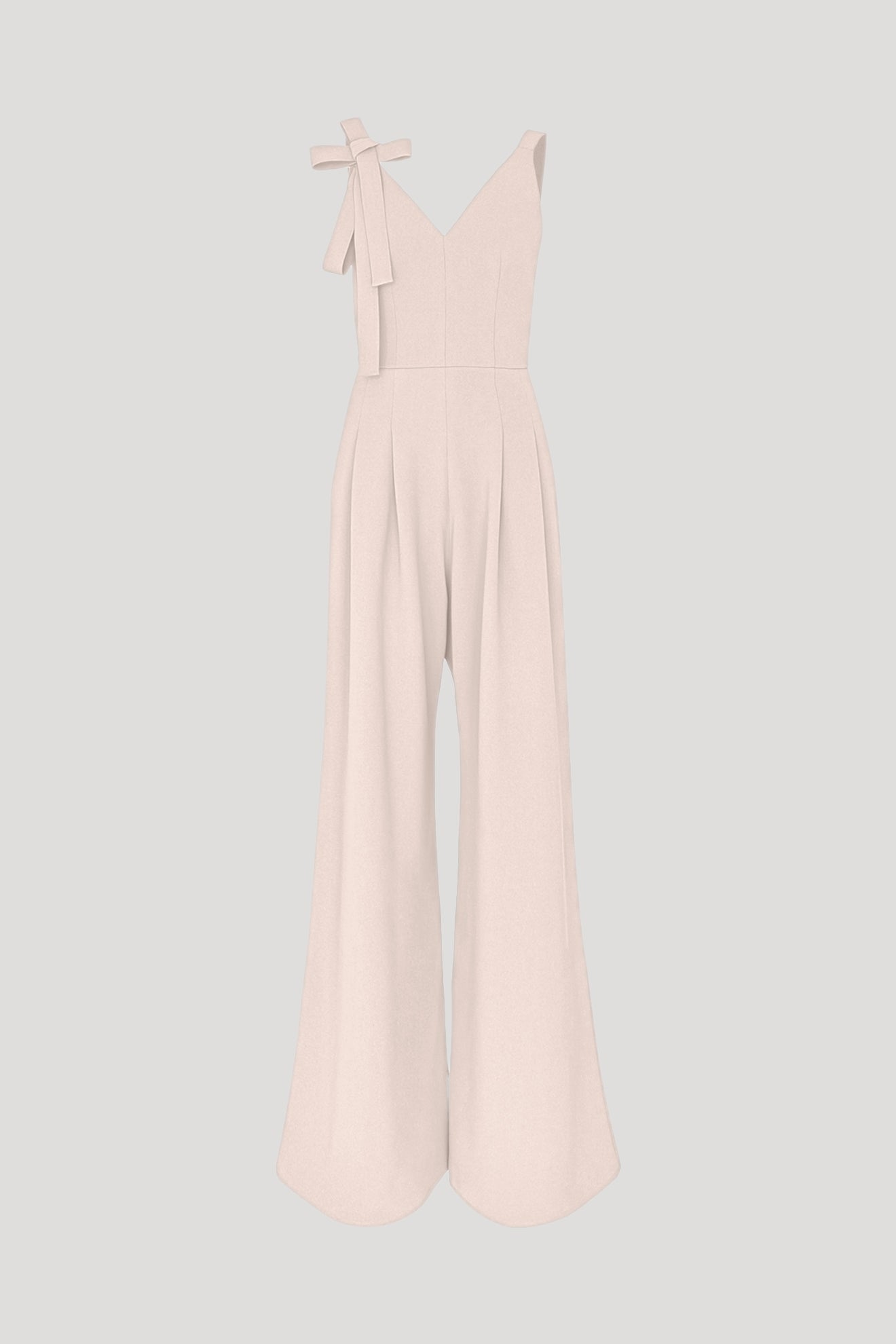 BATTEMENT Jumpsuit in Bone White