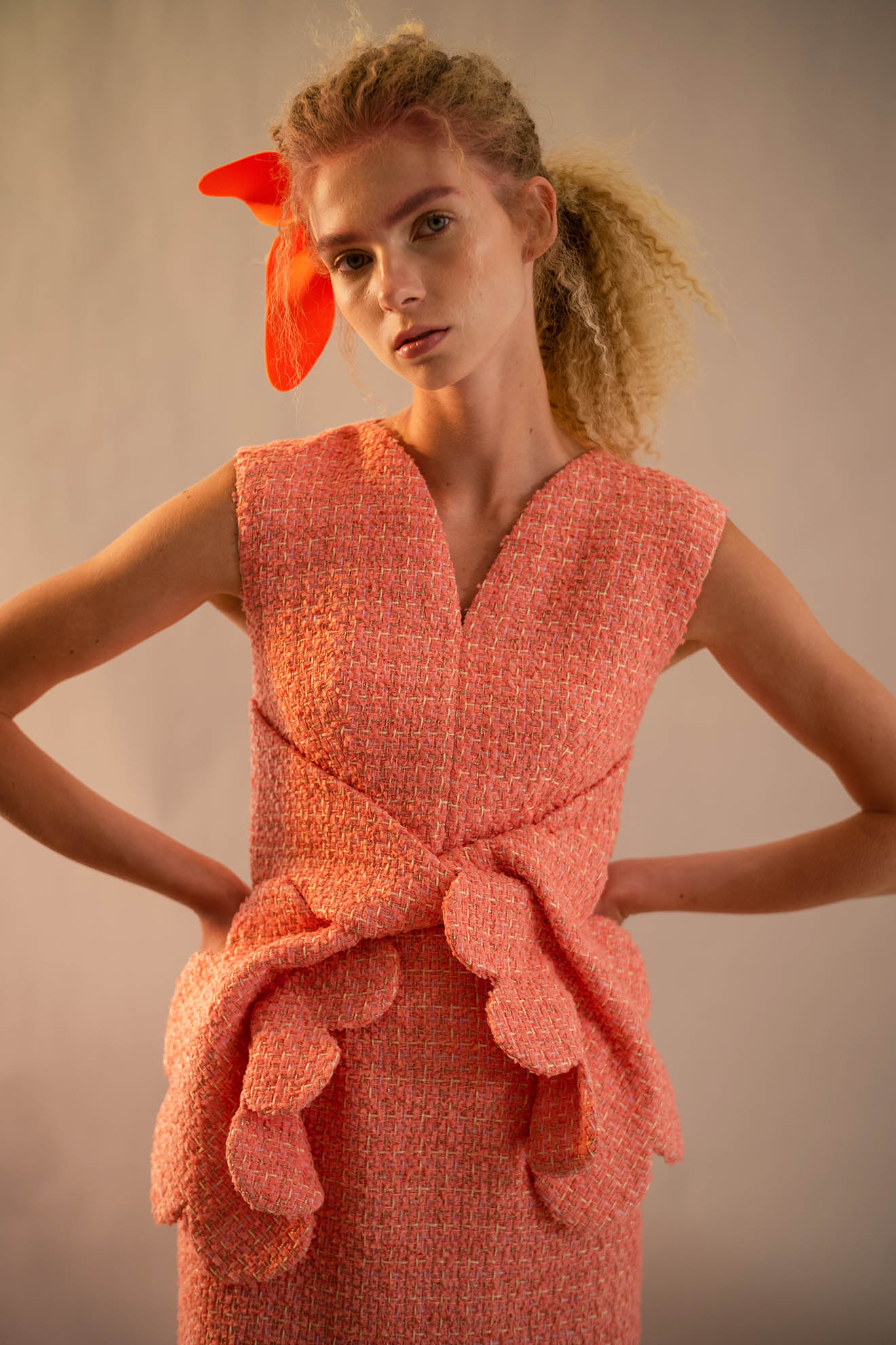 BELUGA Dress in Chantilly Pink