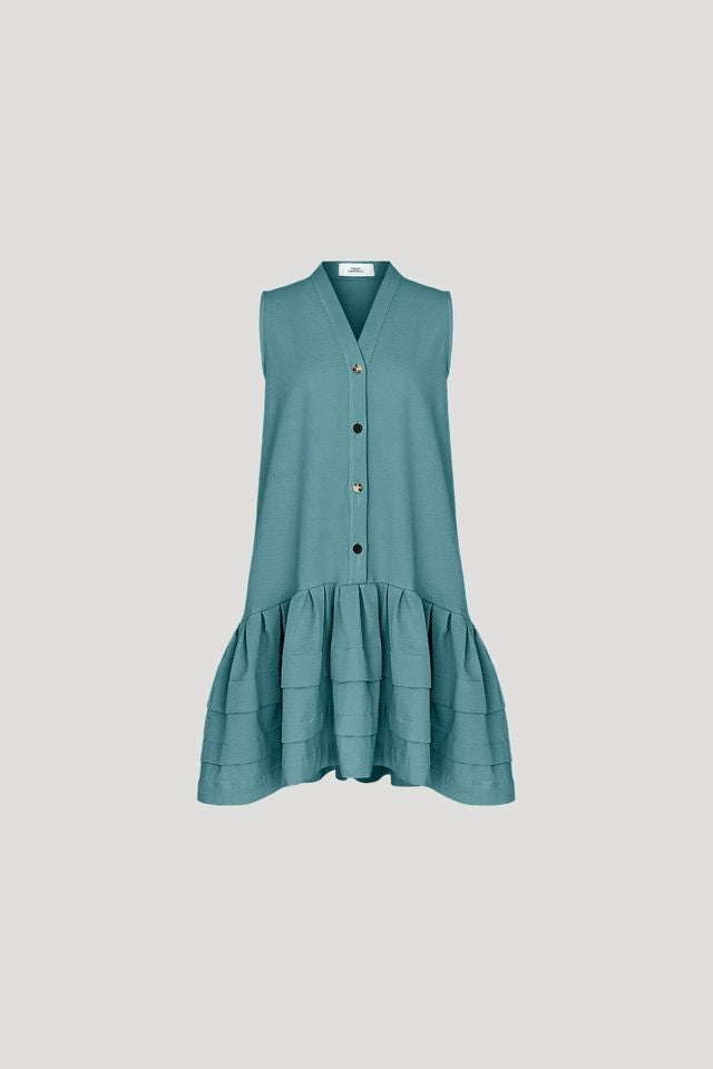 MIKAN Dress in Azure Blue