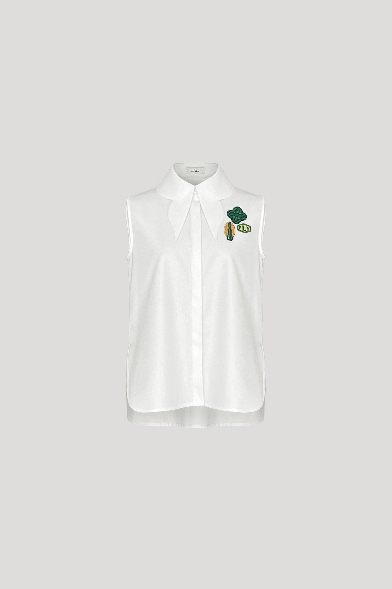 BLITHEN Top in White