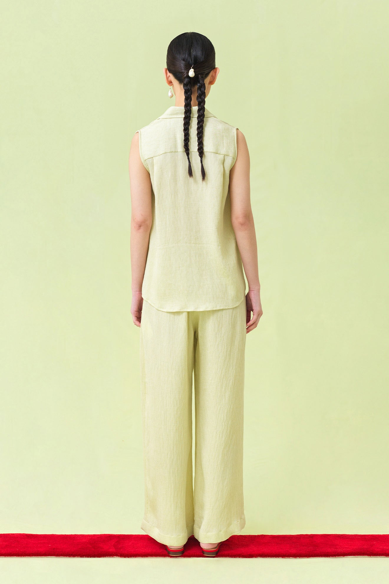 BOTAN Top in Feather Beige
