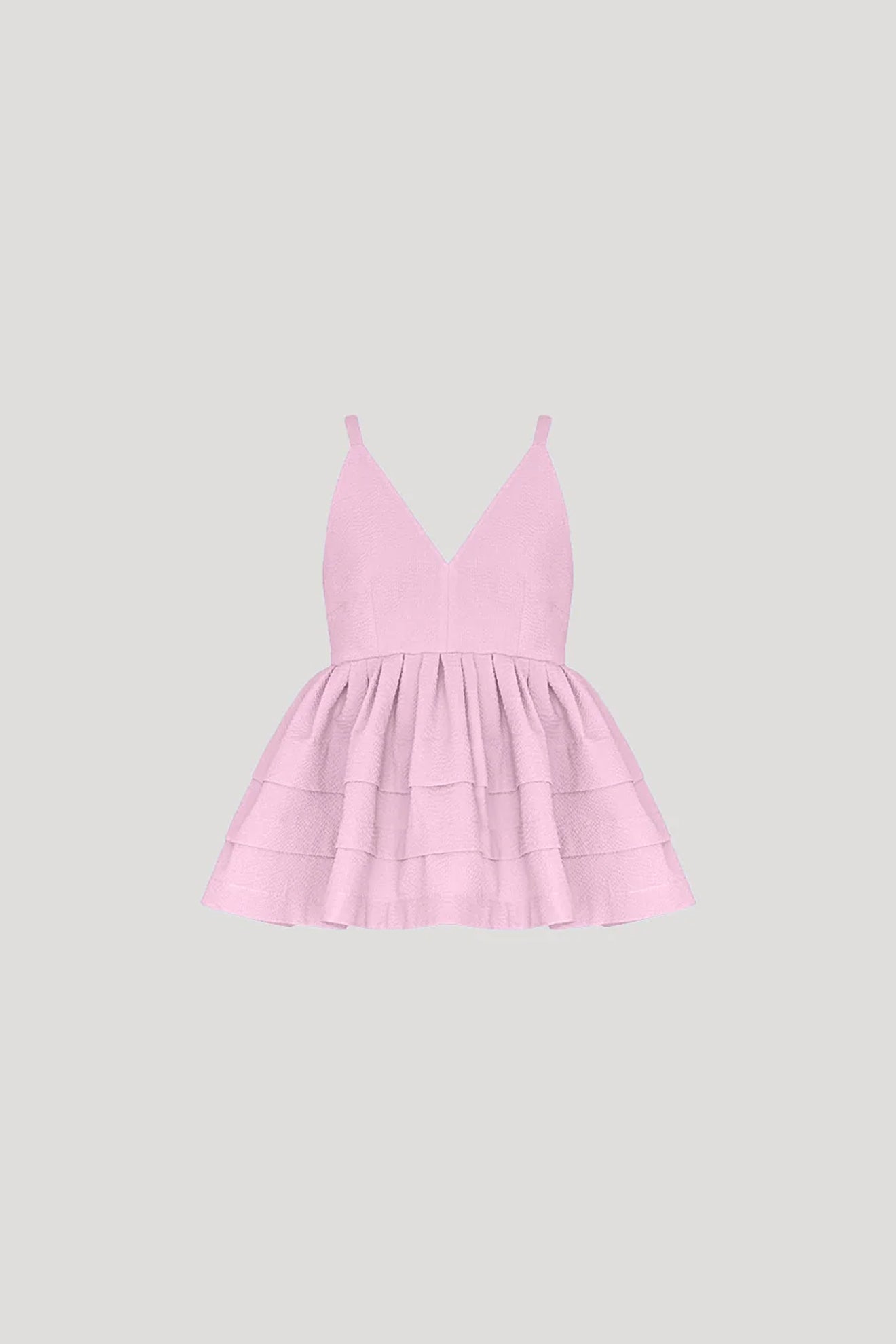 BRISE Top in Baby Pink