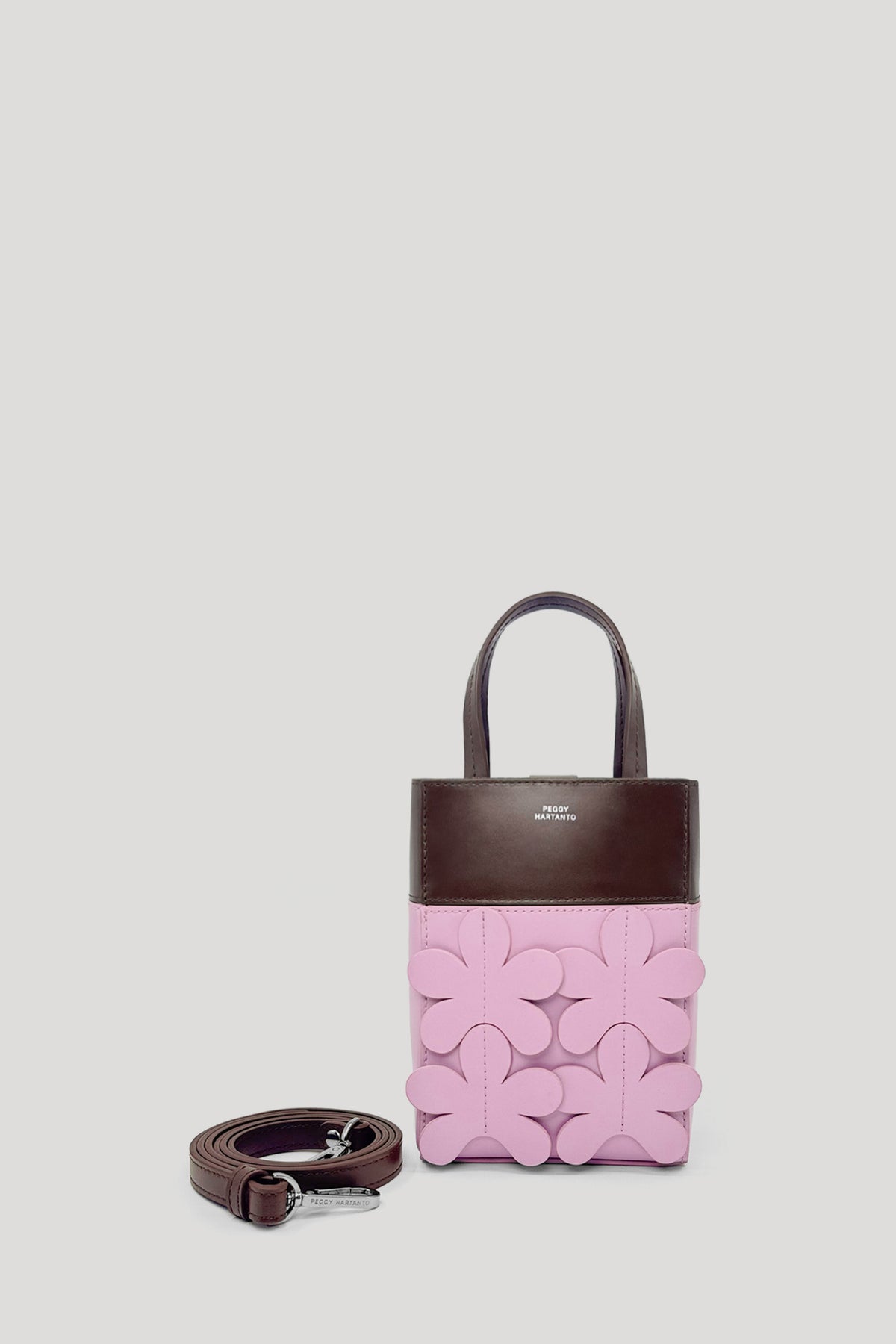 BUD Mini Bag in Espresso/Petal