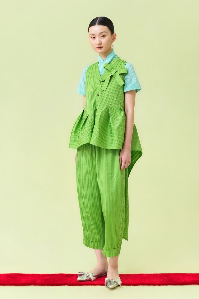 KAKI Pants in Fern Green