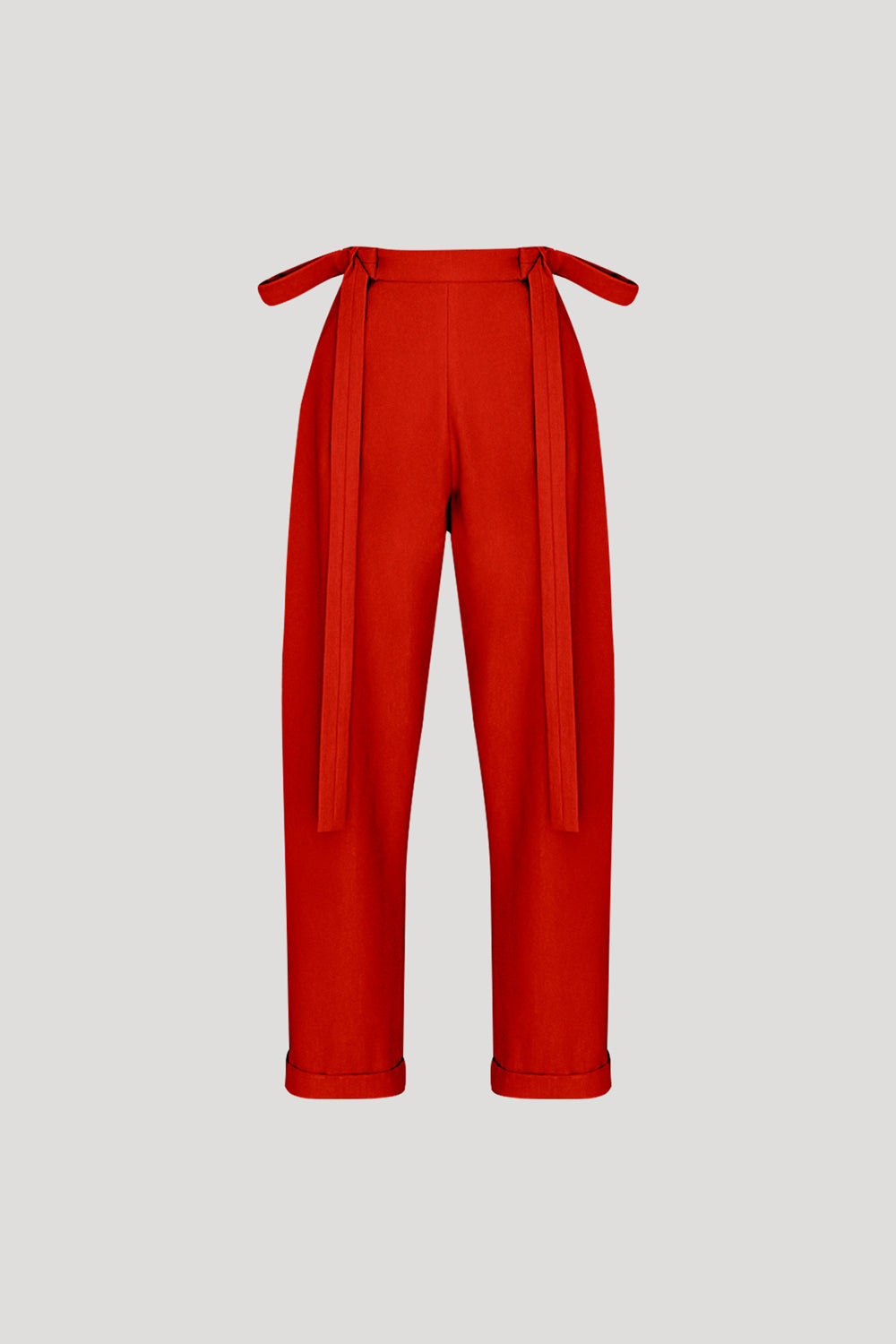 CADEAU Pants in Garnet Red