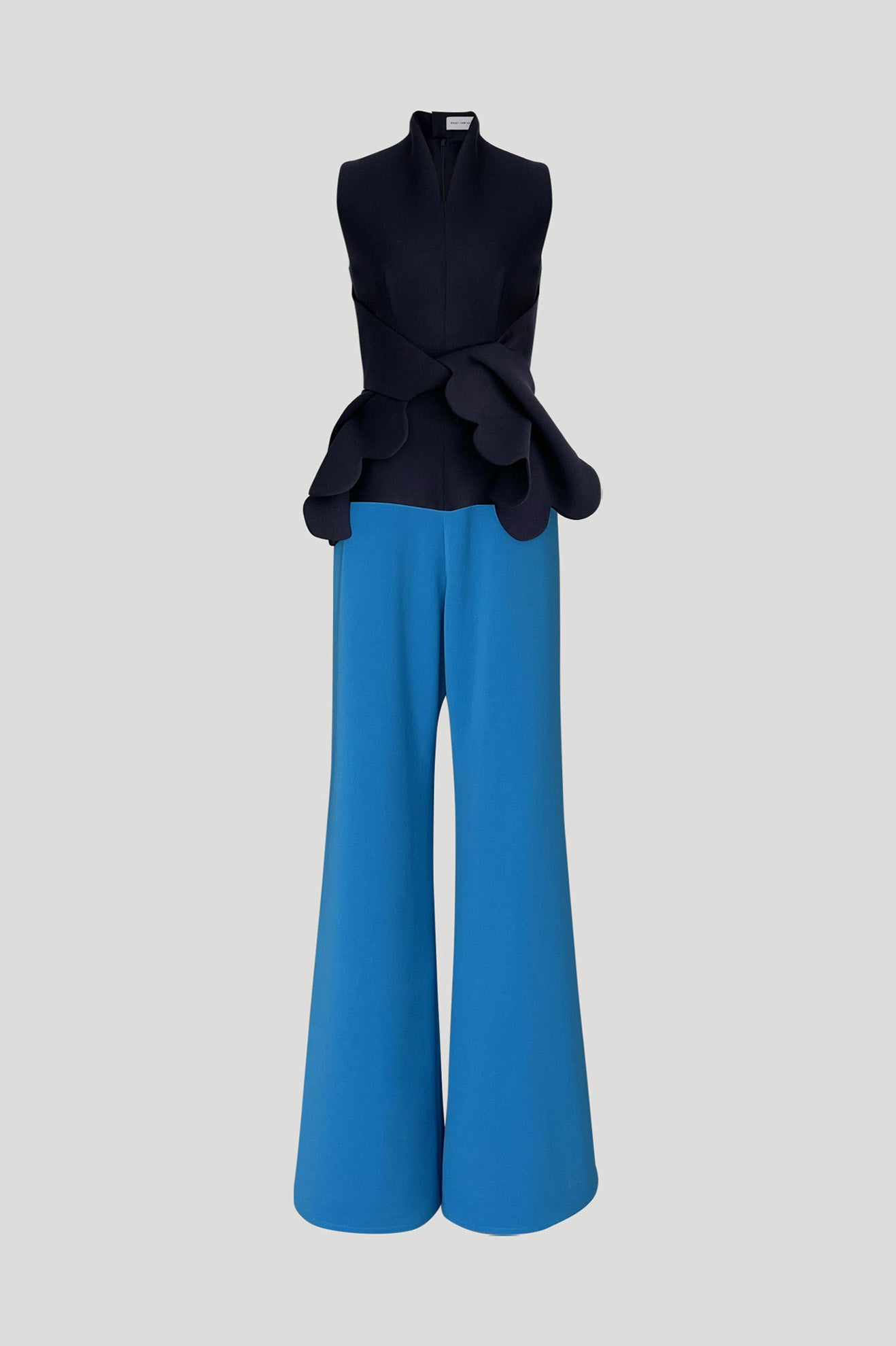 CANTABILE Jumpsuit in Dark Blue/Danube Blue