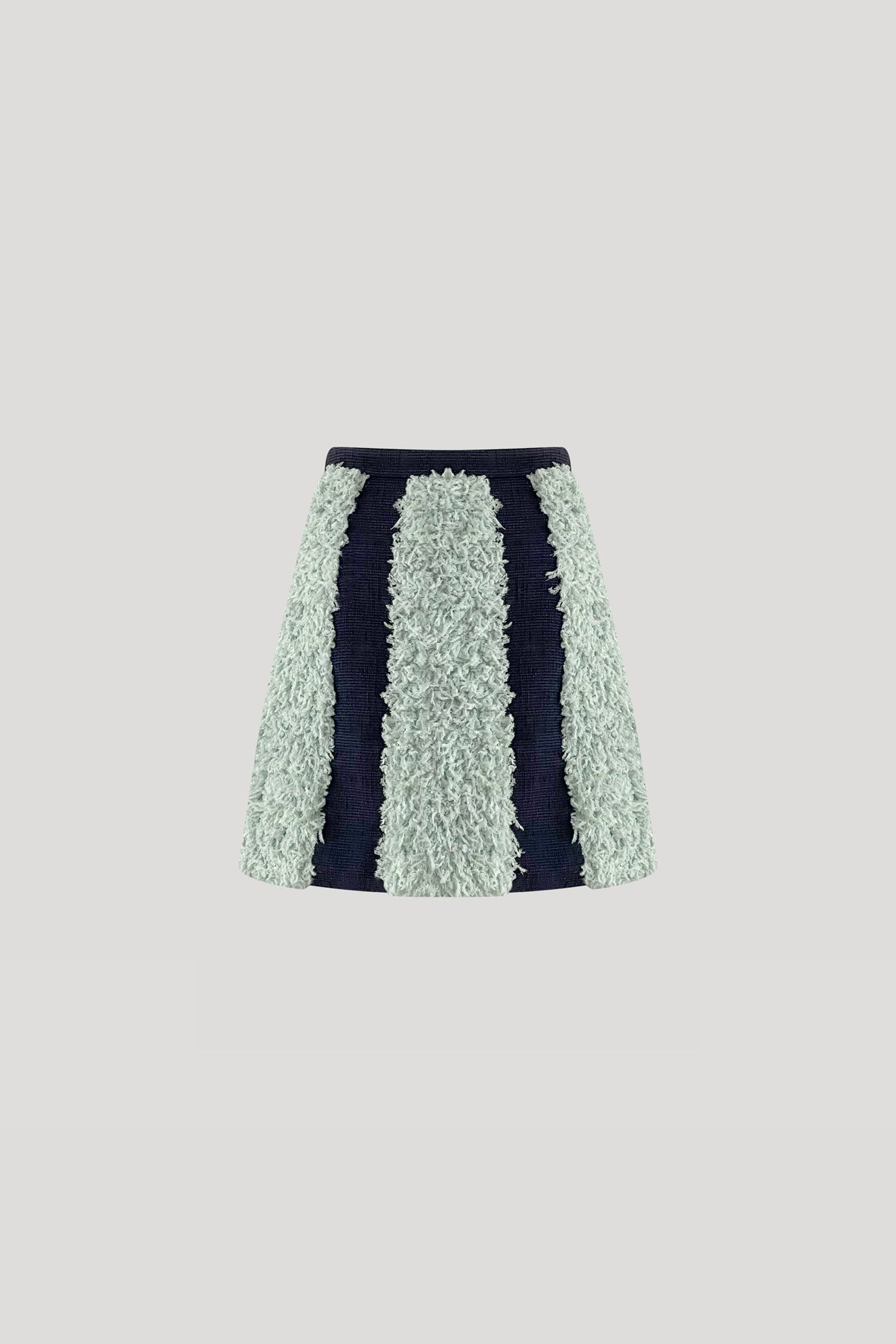 CESTRUM Skirt in Space Blue/Powder Green