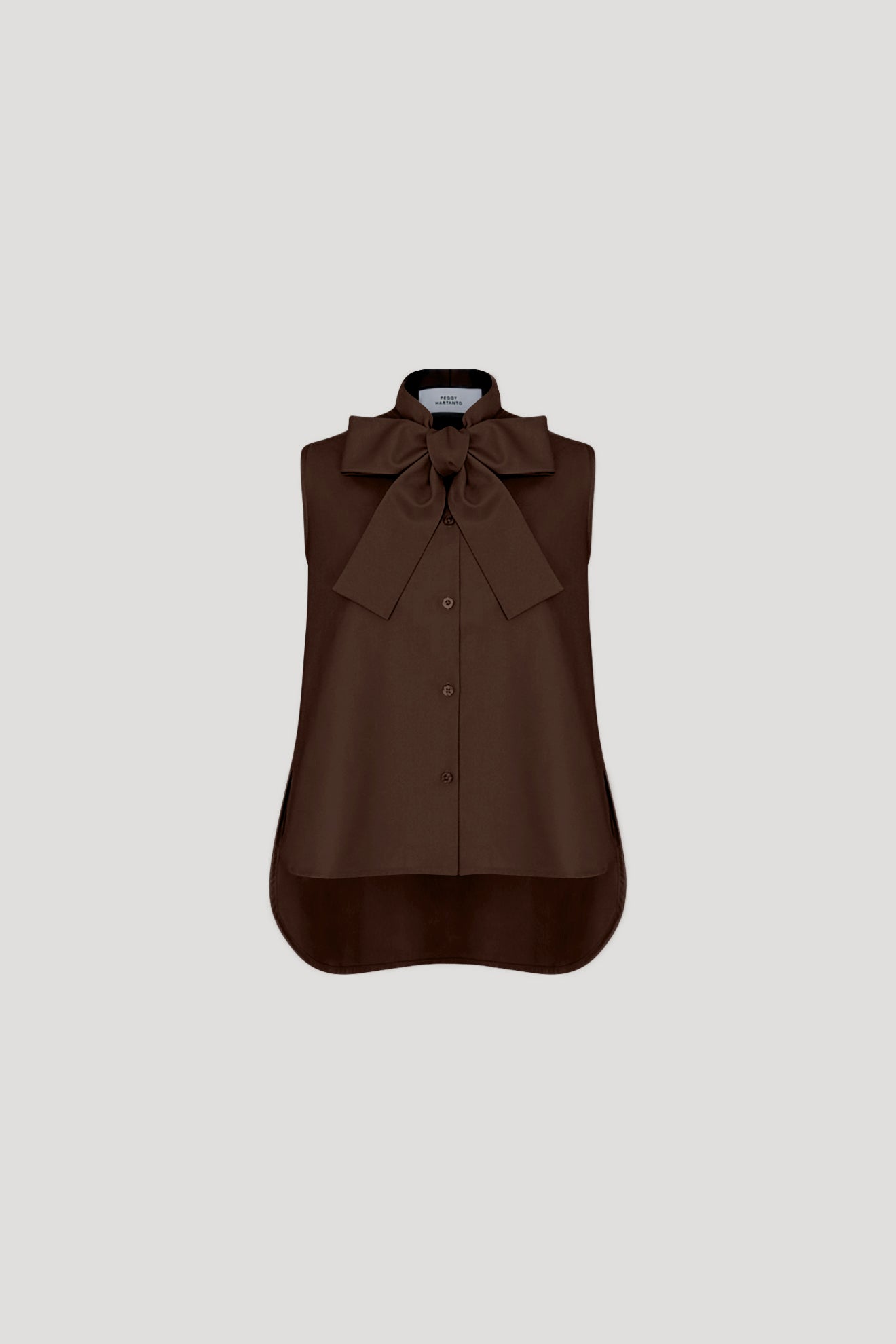 CHITIN Top in Brown