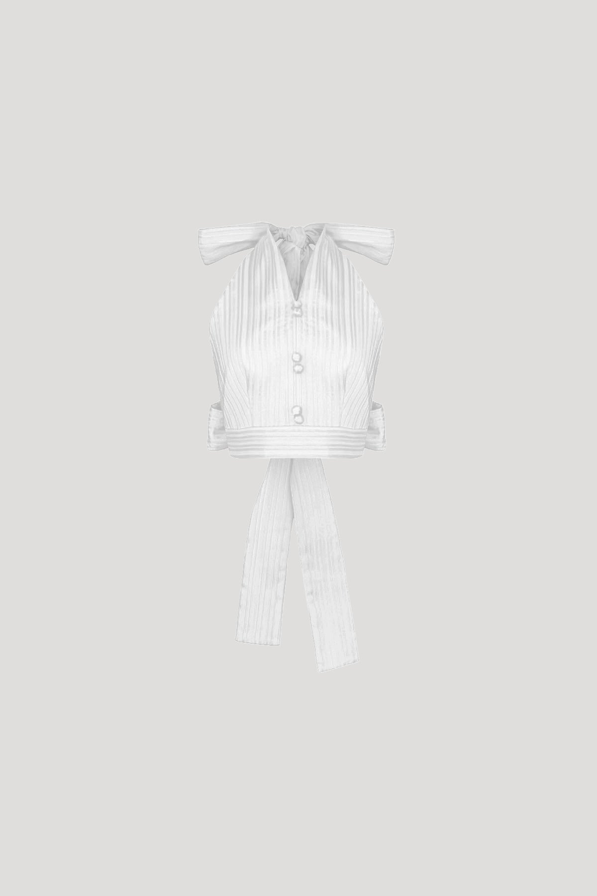 CHO Top in White