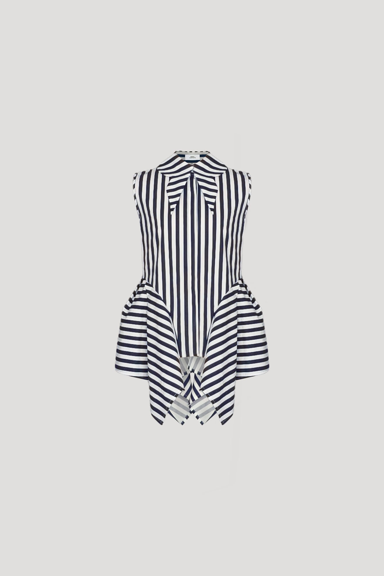 CLAW Top in Navy Stripes