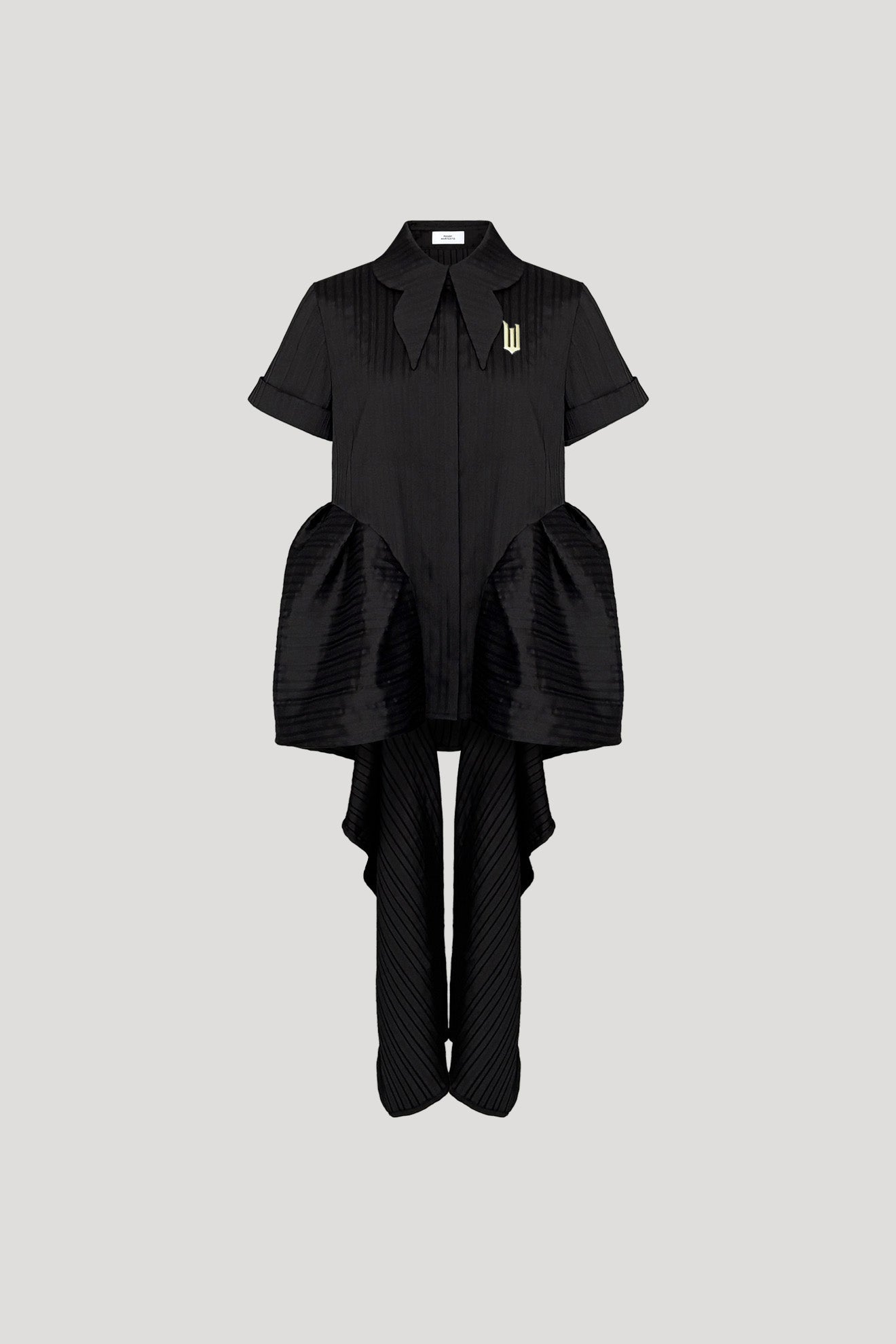 CLOCKER Top in Black