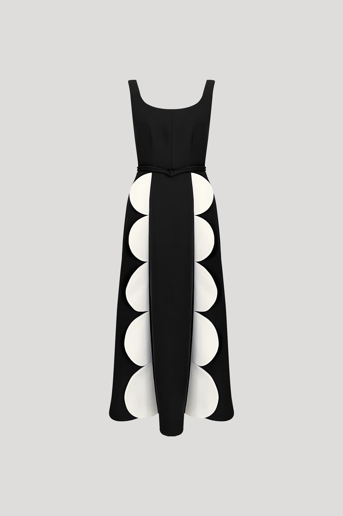 CONCERTO Dress in Black/Bone White