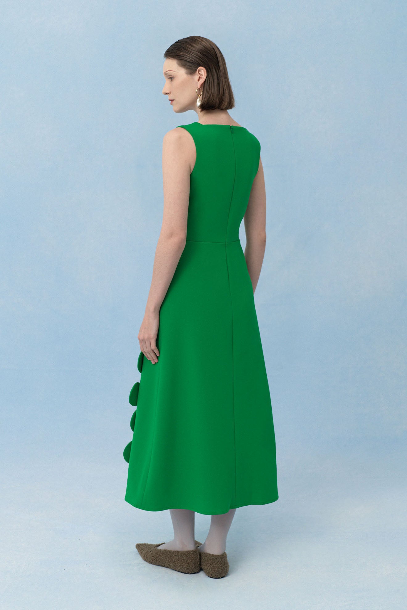 CORIUM Dress in Fern Green PEGGY HARTANTO CORIUM Dress in Fern Green PEGGY HARTANTO