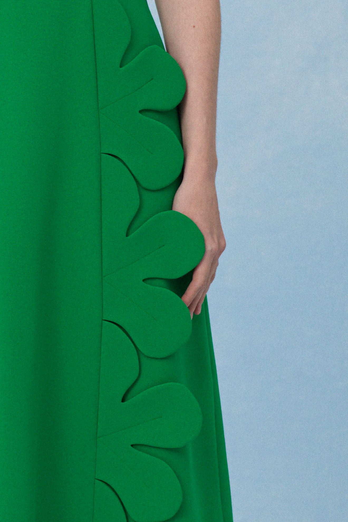 CORIUM Dress in Fern Green