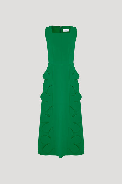 CORIUM Dress in Fern Green – PEGGY HARTANTO
