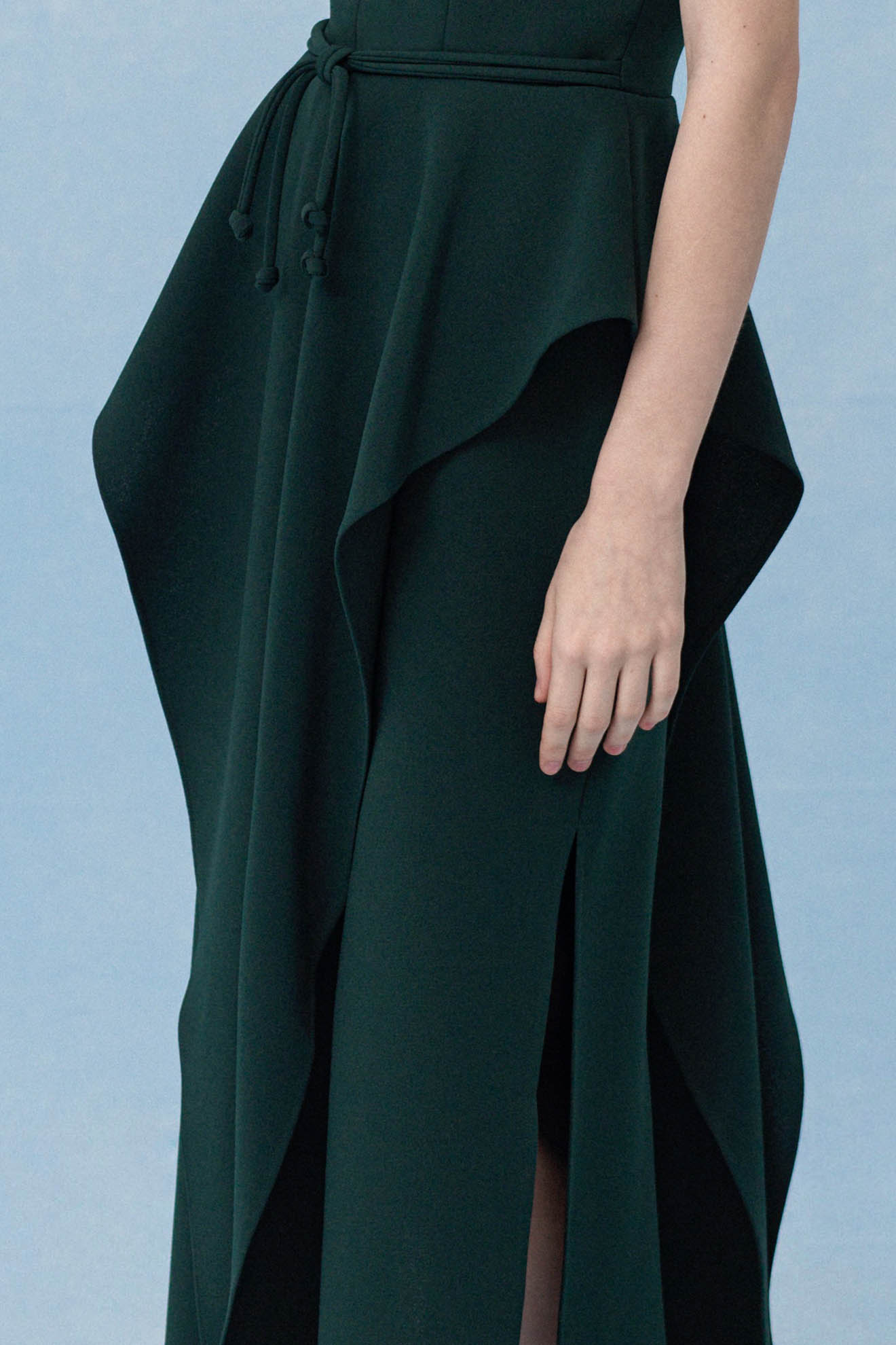 CUBITUS Dress in Celtic Green