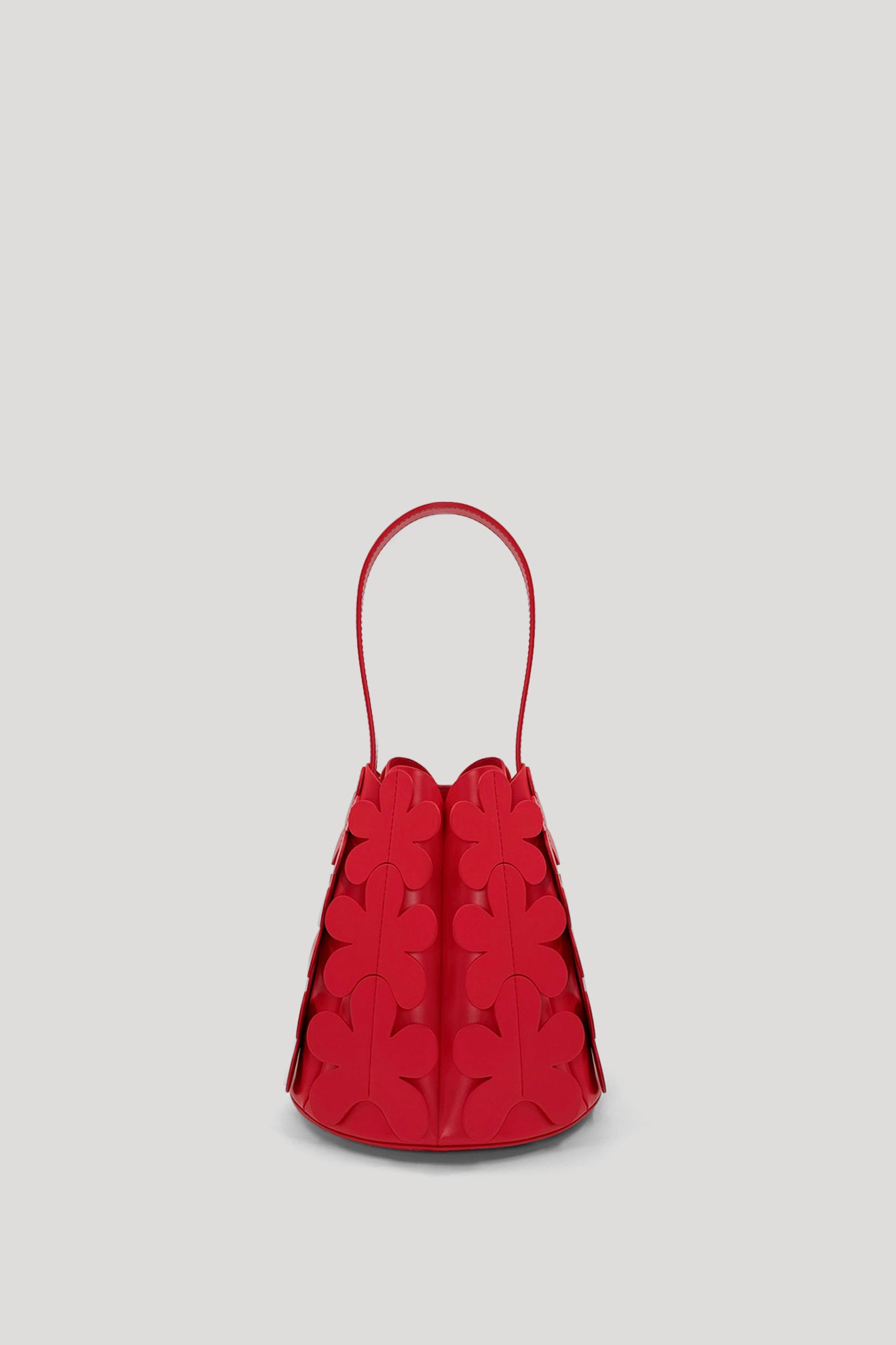 CUTICLE Classic Cone Bag in Scarlet