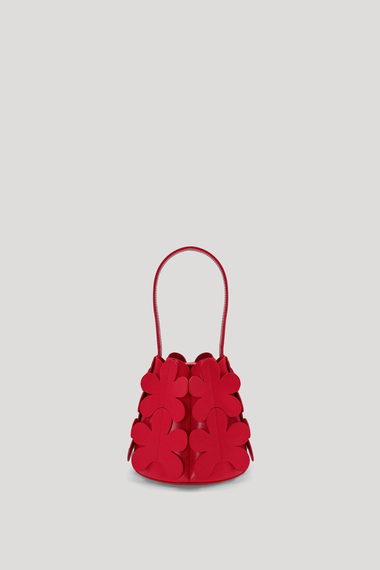 CUTICLE Petit Cone Bag in Scarlet