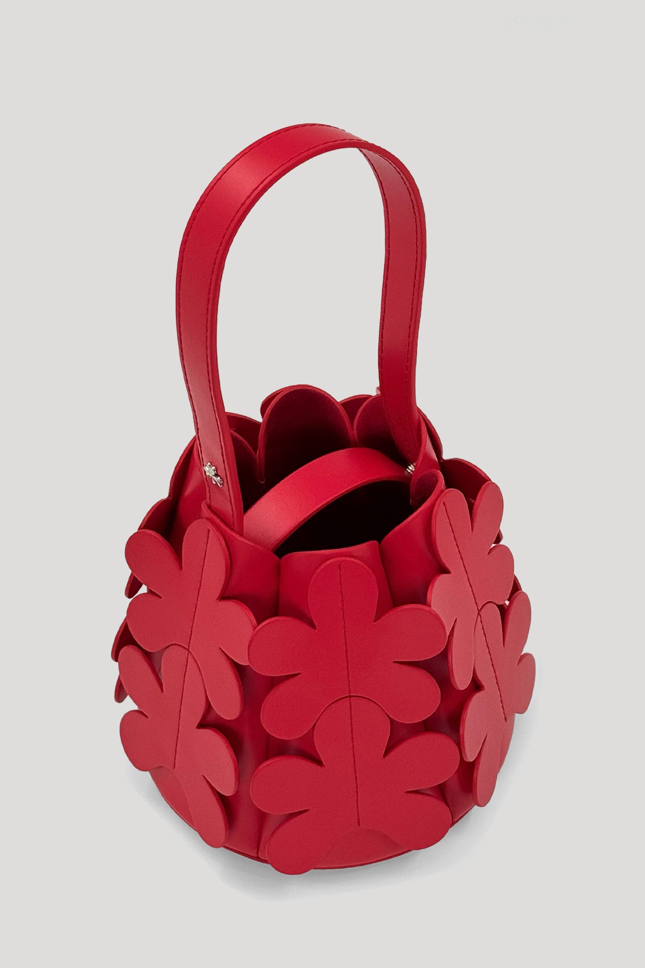 CUTICLE Petit Cone Bag in Scarlet