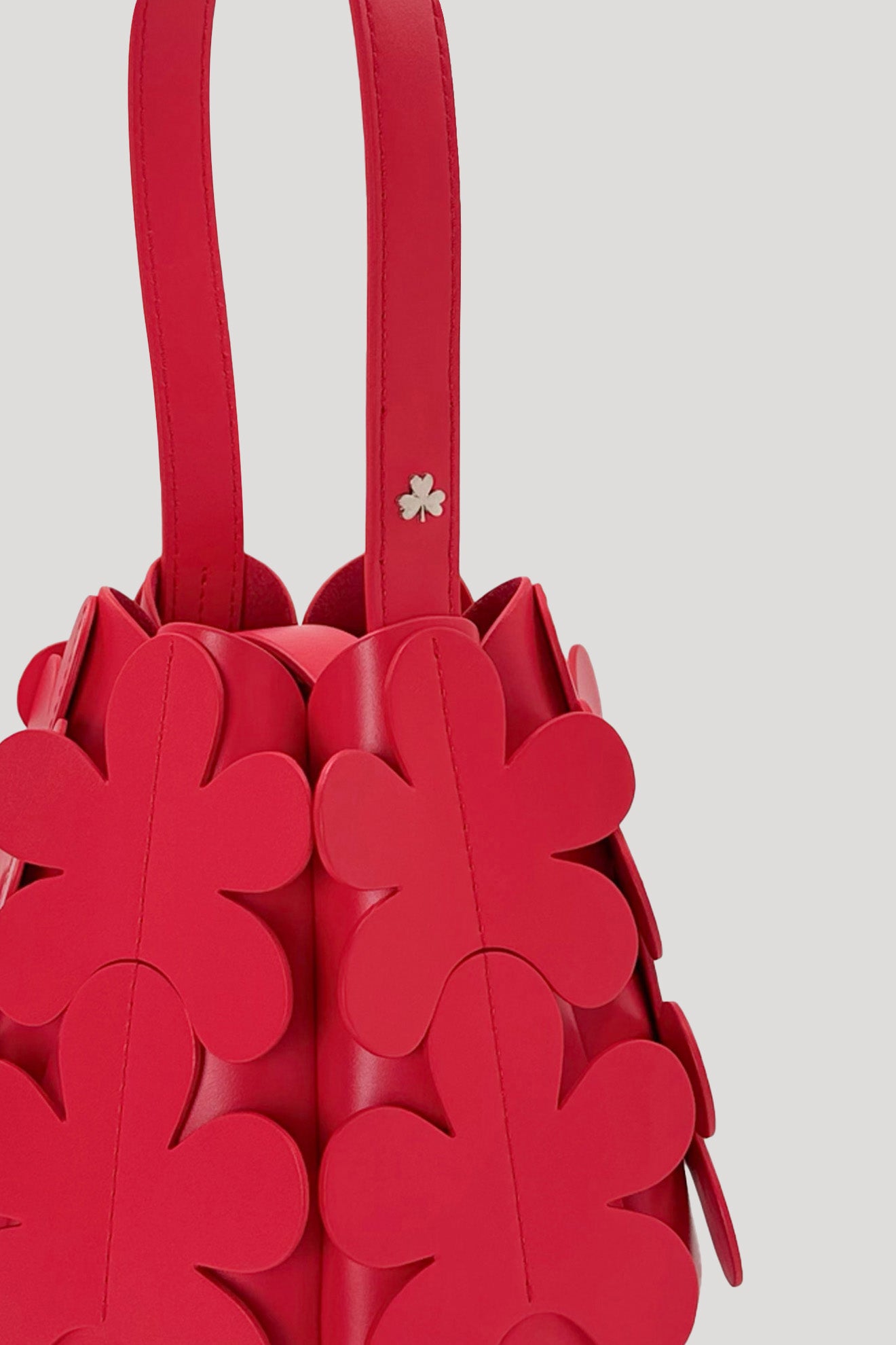 CUTICLE Petit Cone Bag in Scarlet