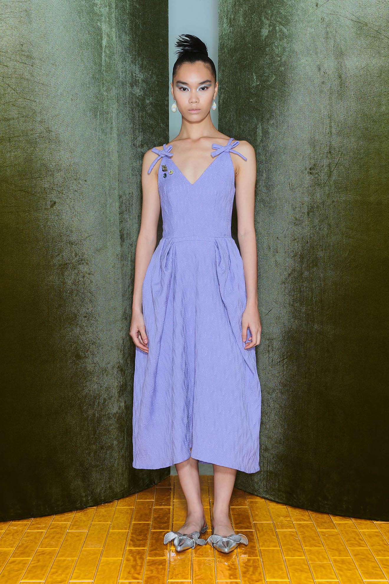 DAFFILIAN Dress in Orchid Pink