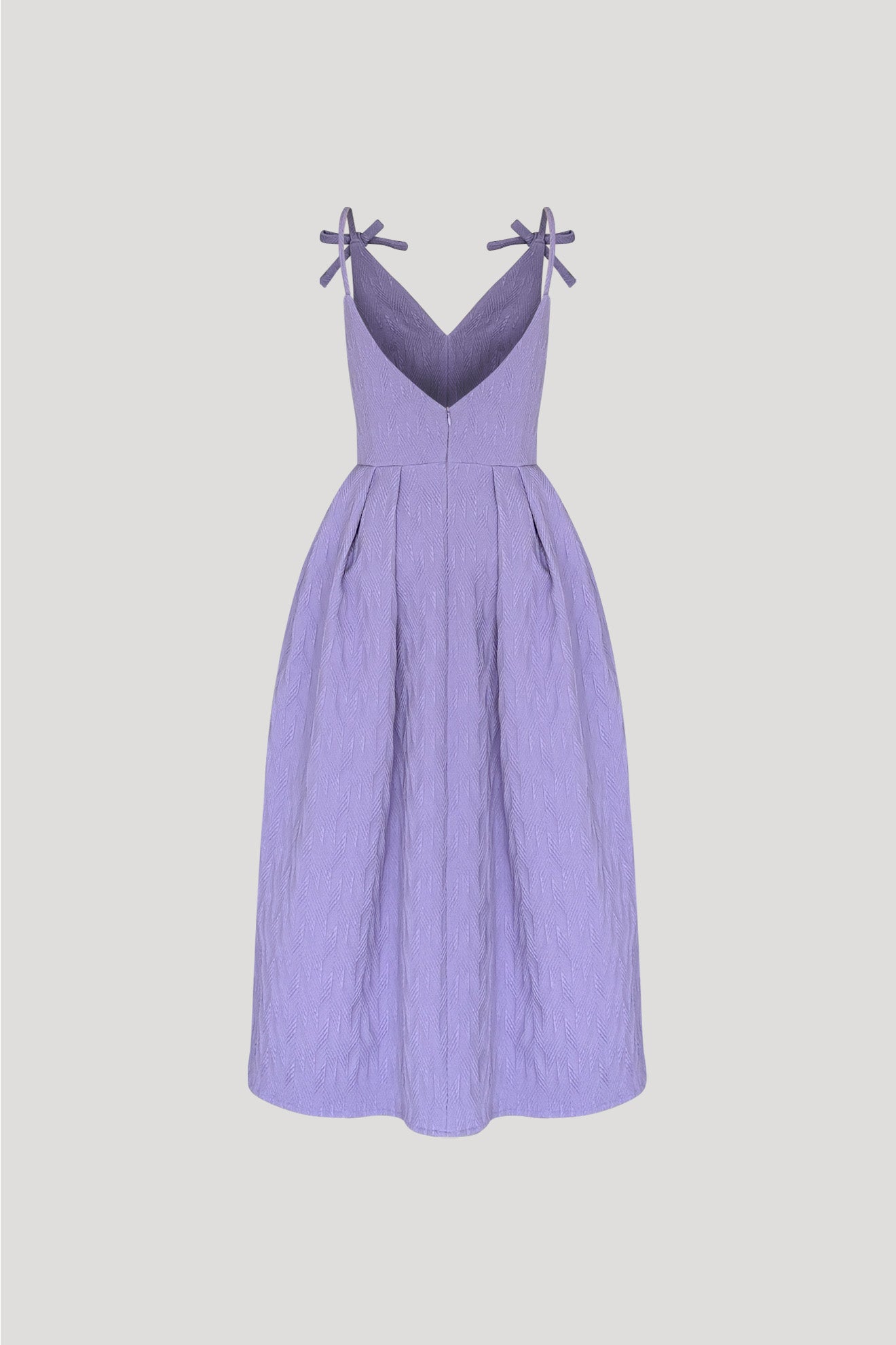 DAFFILIAN Dress in Wisteria Purple