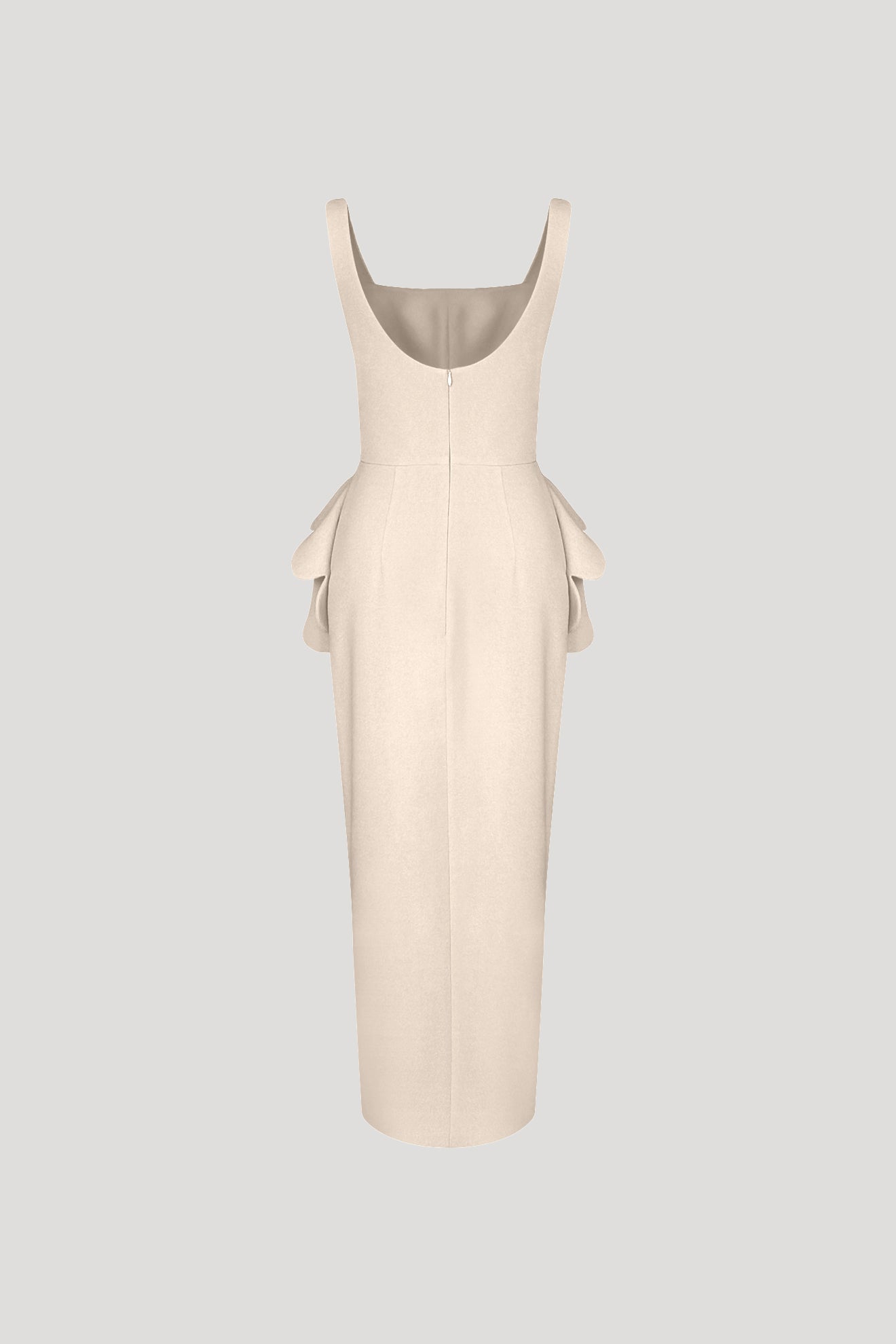 DEGAGE Dress in Ecru White