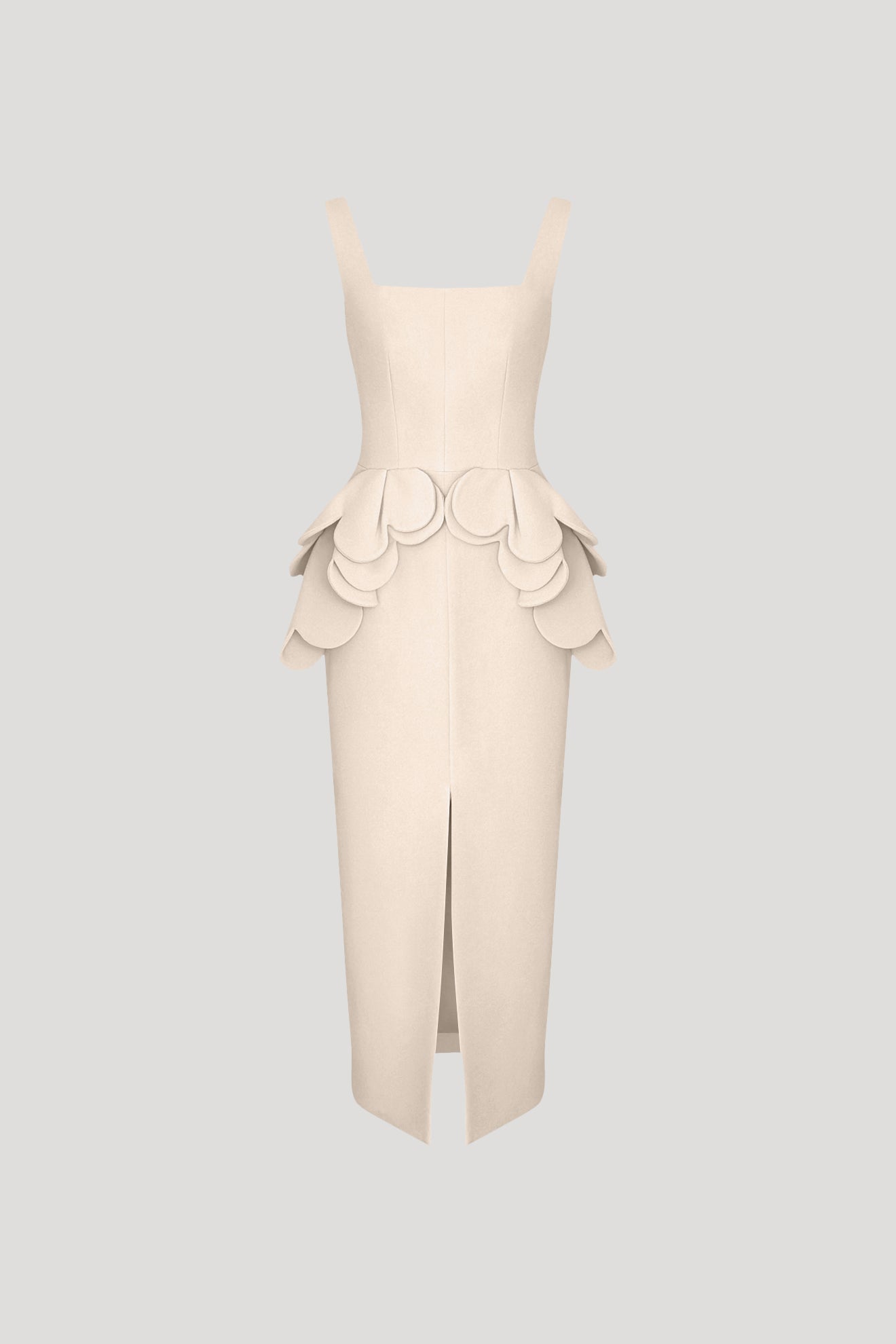DEGAGE Dress in Ecru White