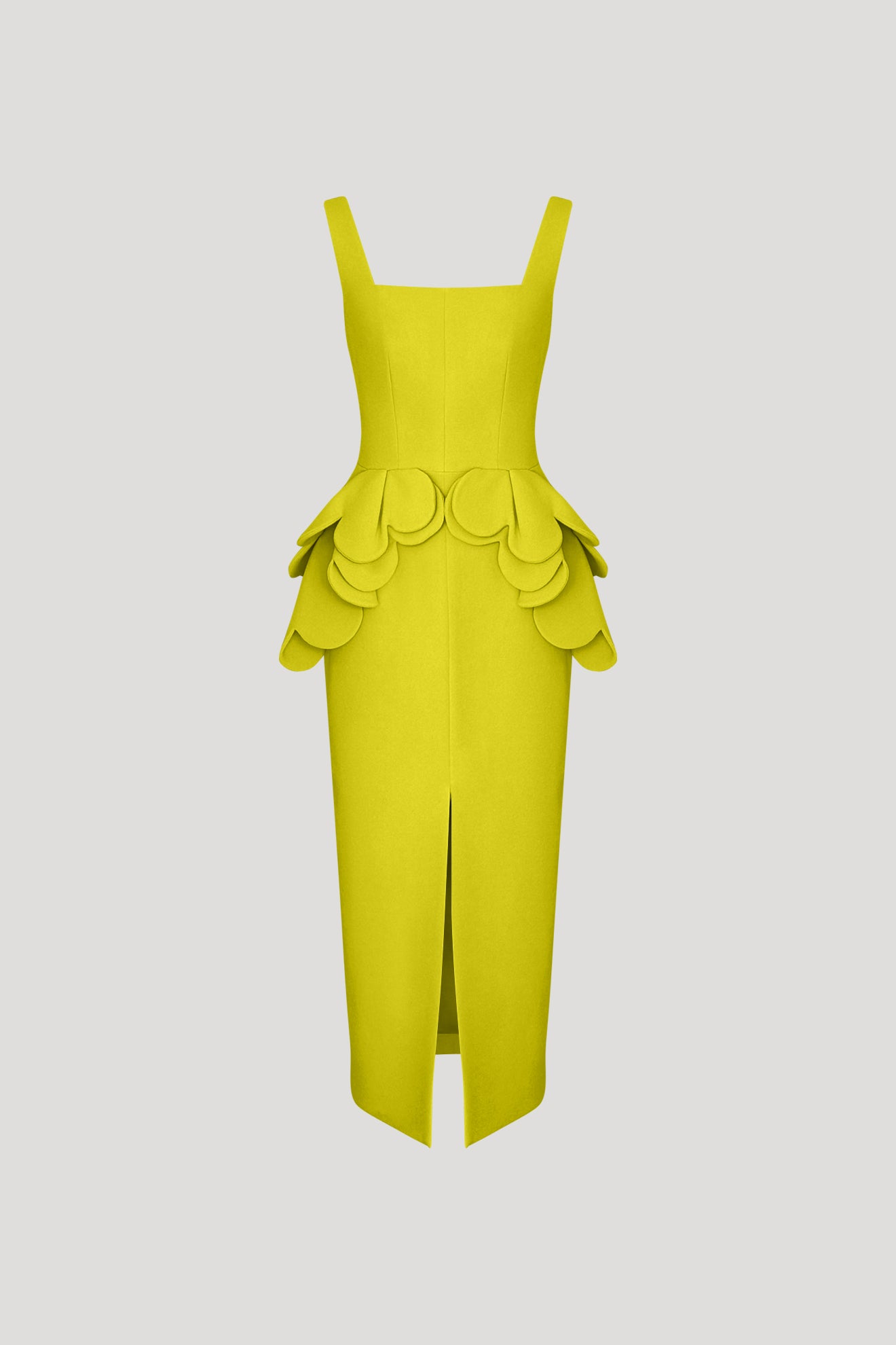 DEGAGE Dress in Lime Green
