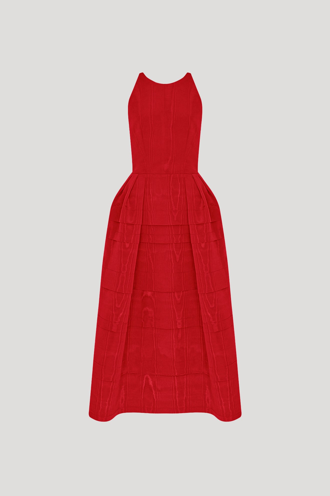 DEVELOPPE Dress in Sangria Red