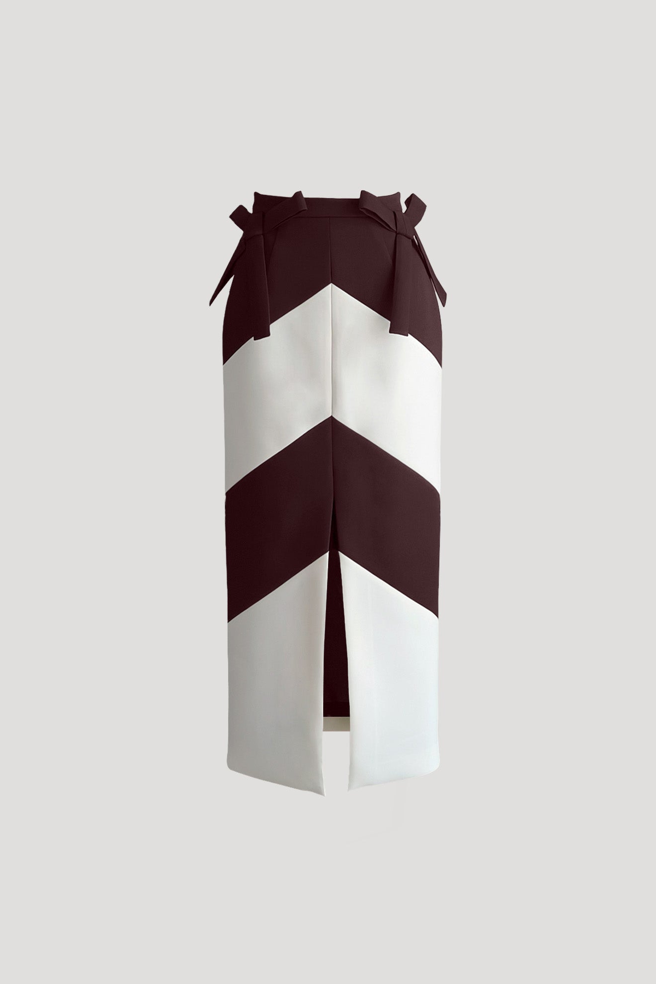 DISCAL Skirt in Walnut Brown/Beige