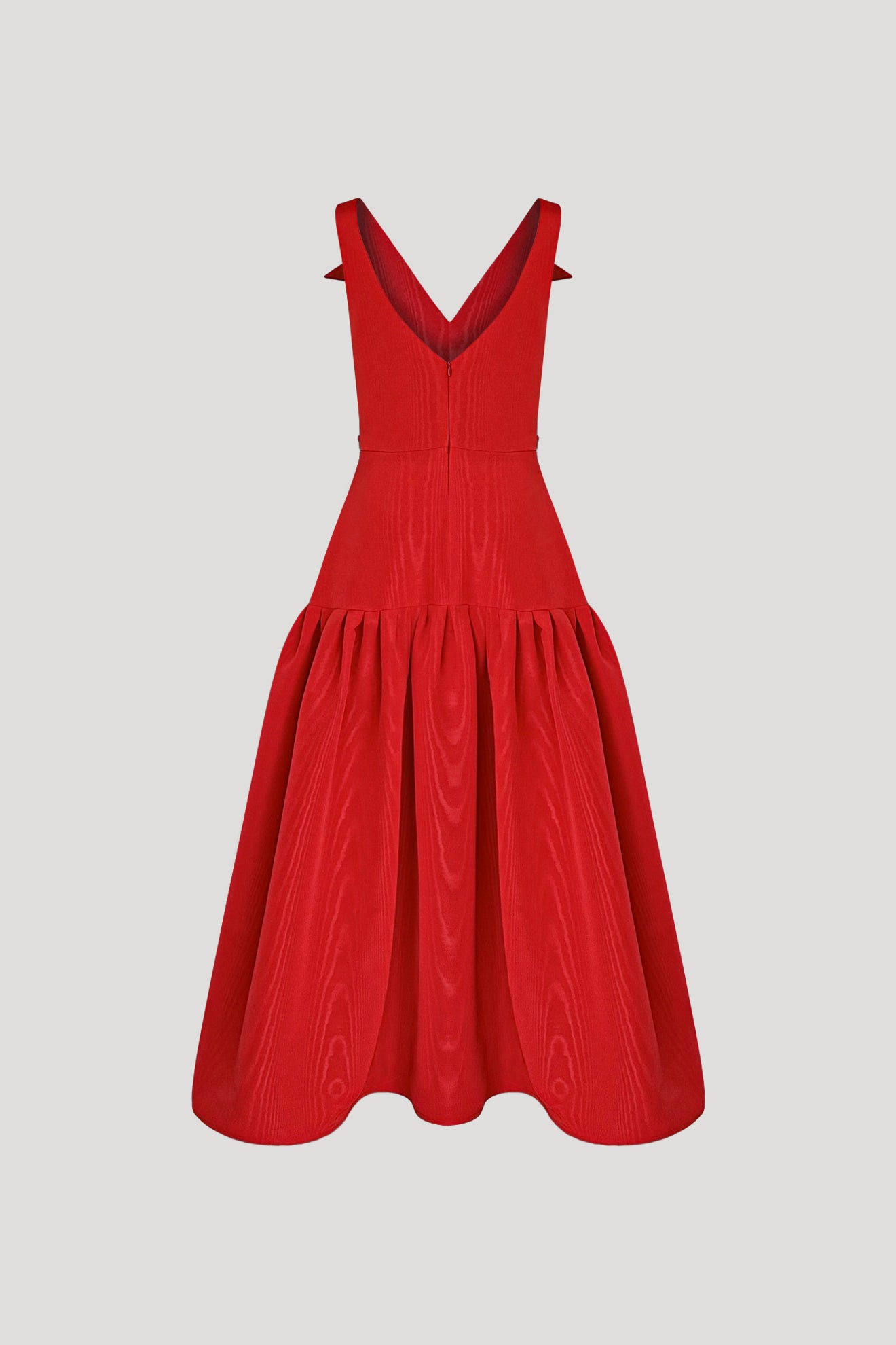 ECHAPPE Dress in Sangria Red