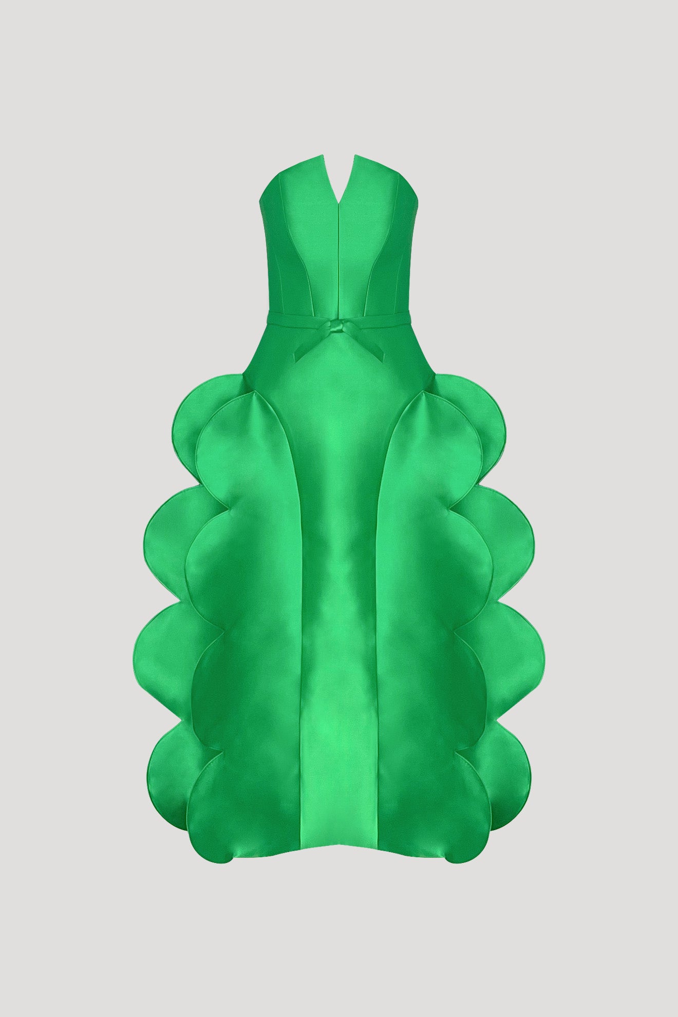 EMERALDITE Dress in Emerald Green