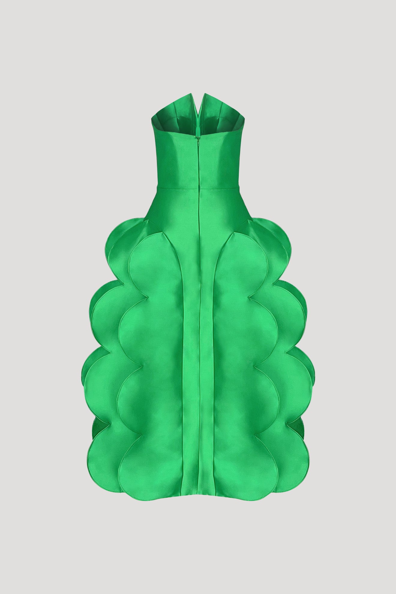 EMERALDITE Dress in Emerald Green