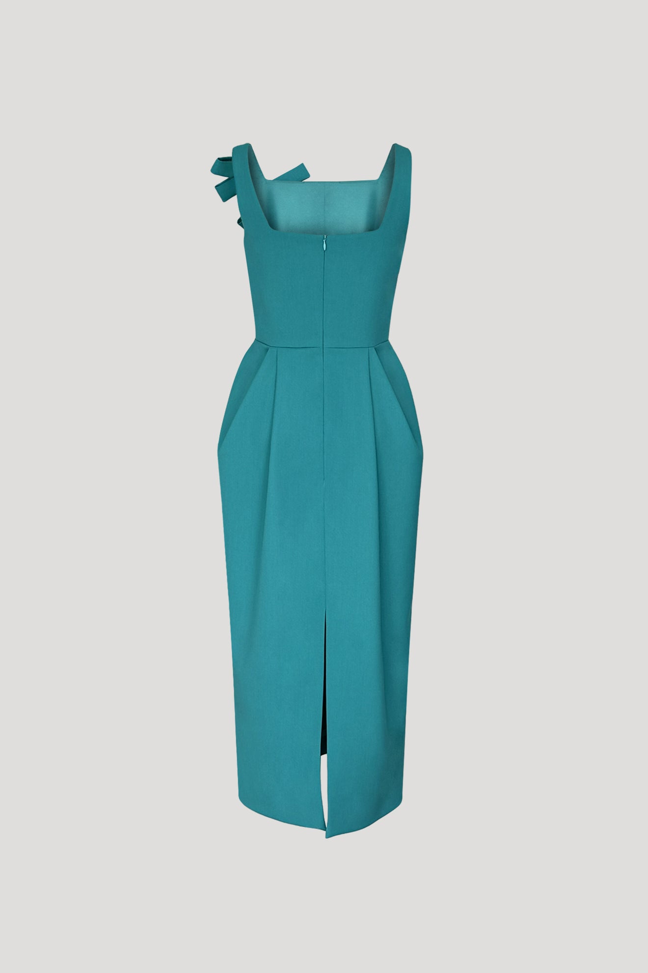 ENTOURNANT Dress in Turquoise Blue