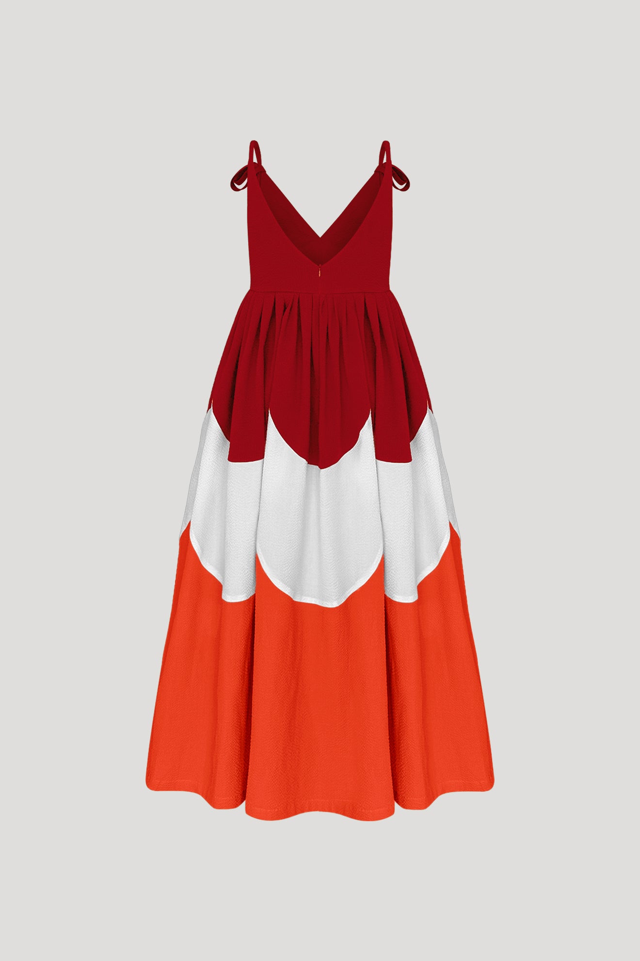 ENTRECHAT Dress in Red/Orange