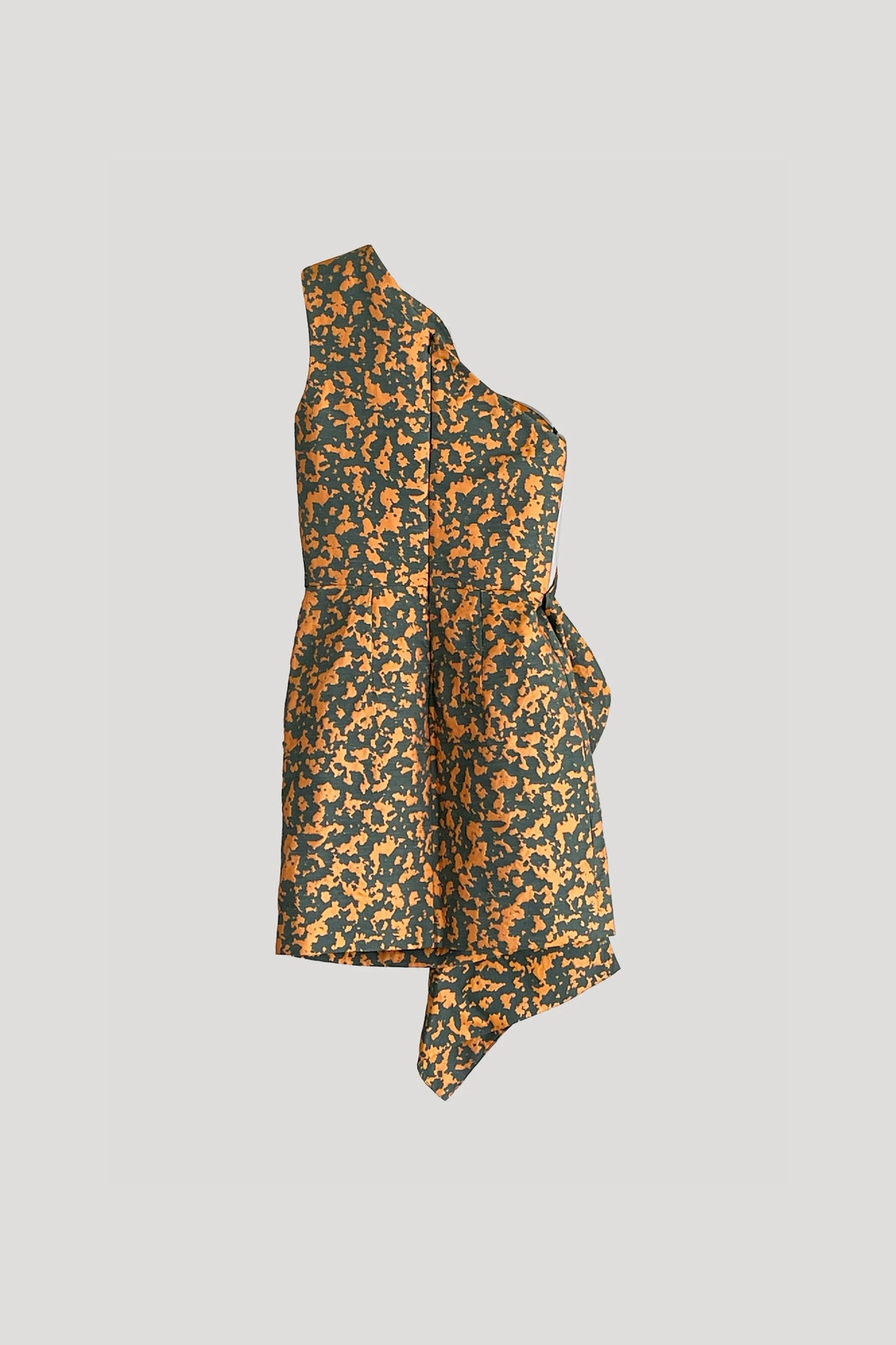 ESMERALDA Dress in Jacquard Orange