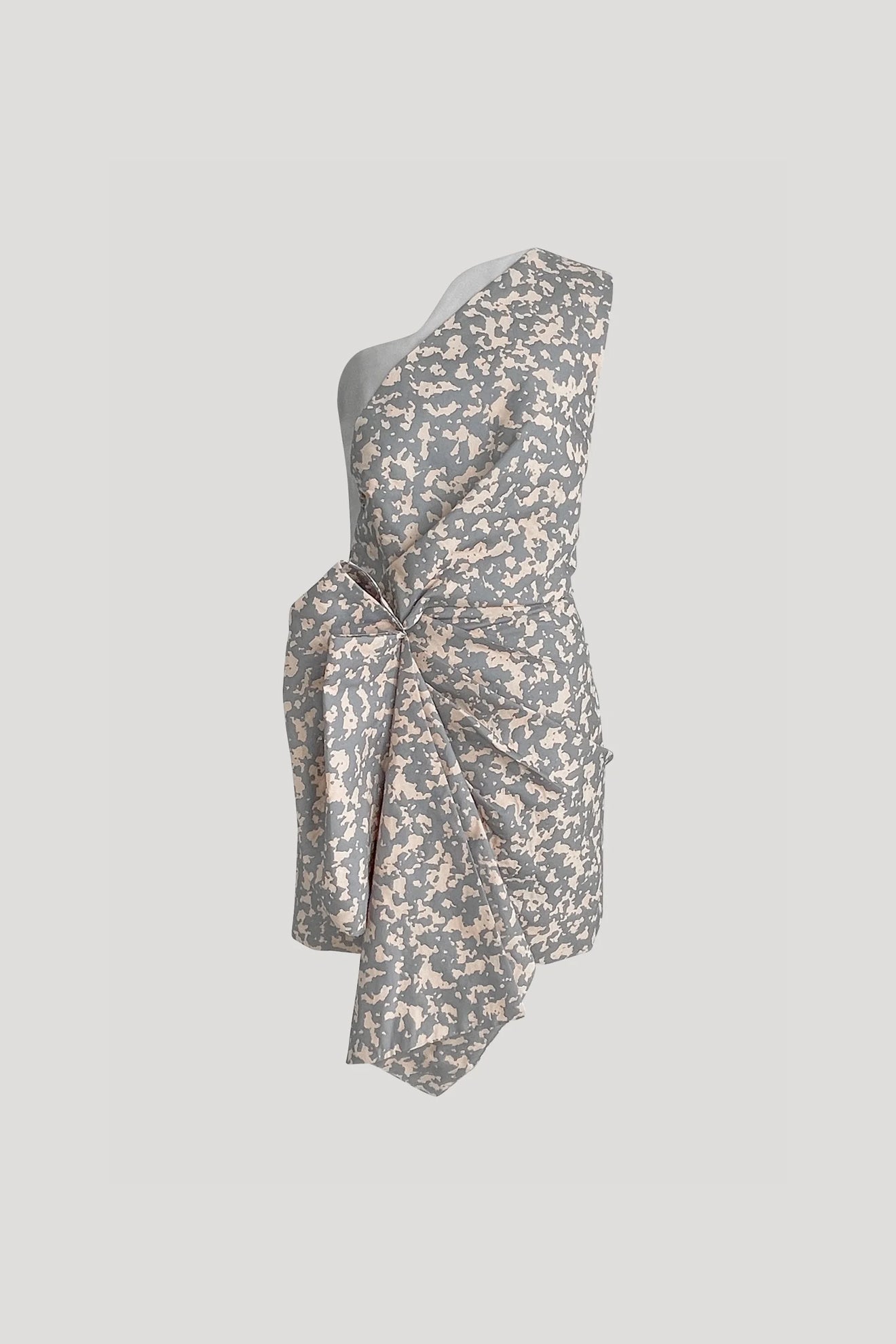 ESMERALDA Dress in Jacquard Grey