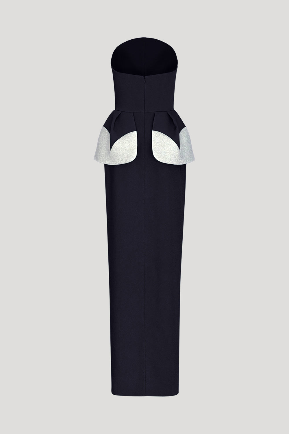 ETOFFE Dress in Dark Blue/Luster Silver