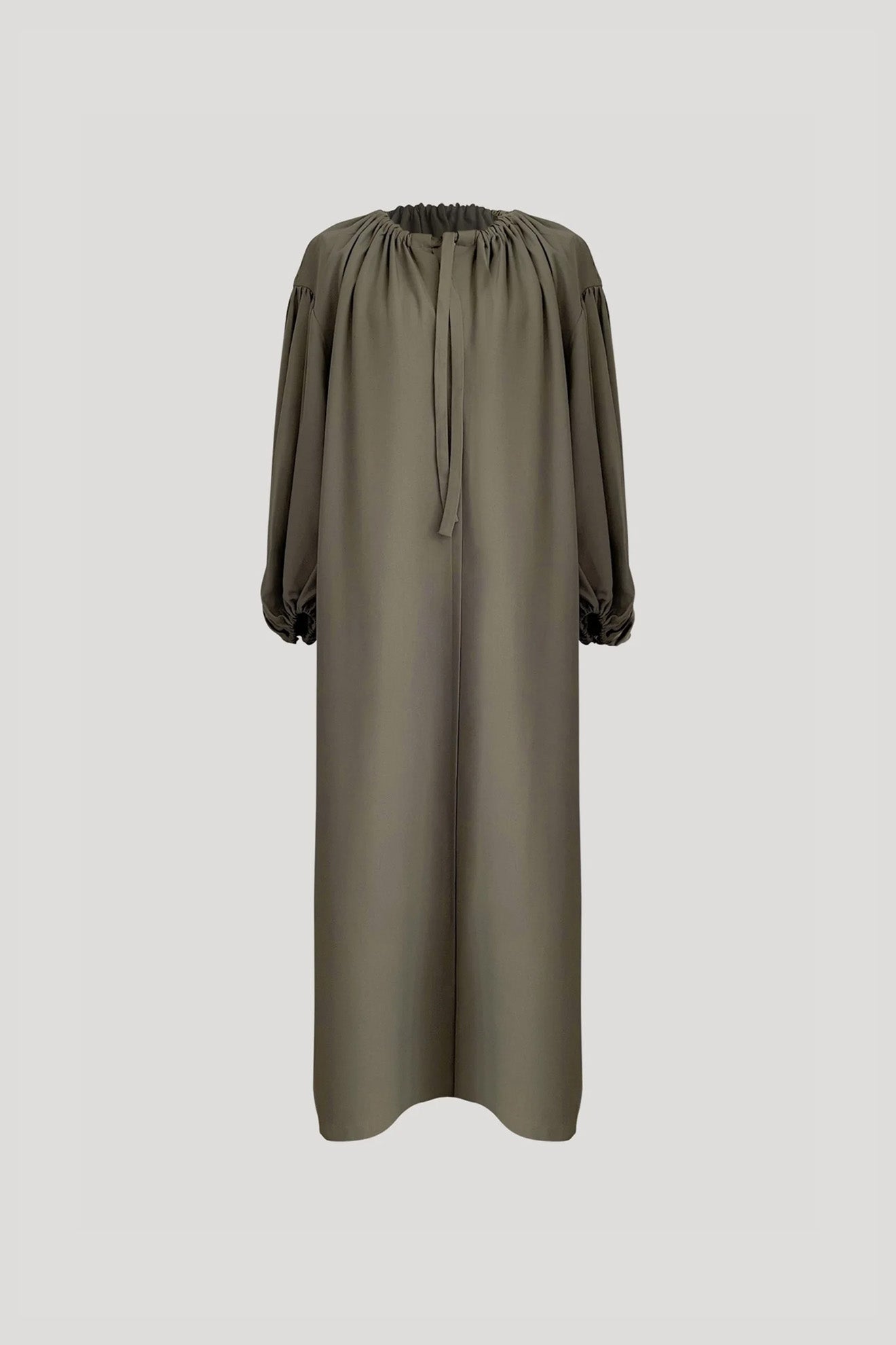 EVOLUTION Dress in Kelp Green