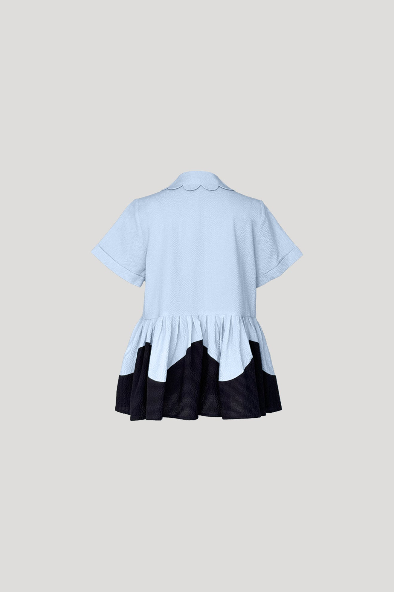 FANFIN Top in Blizzard Blue/Dark Blue