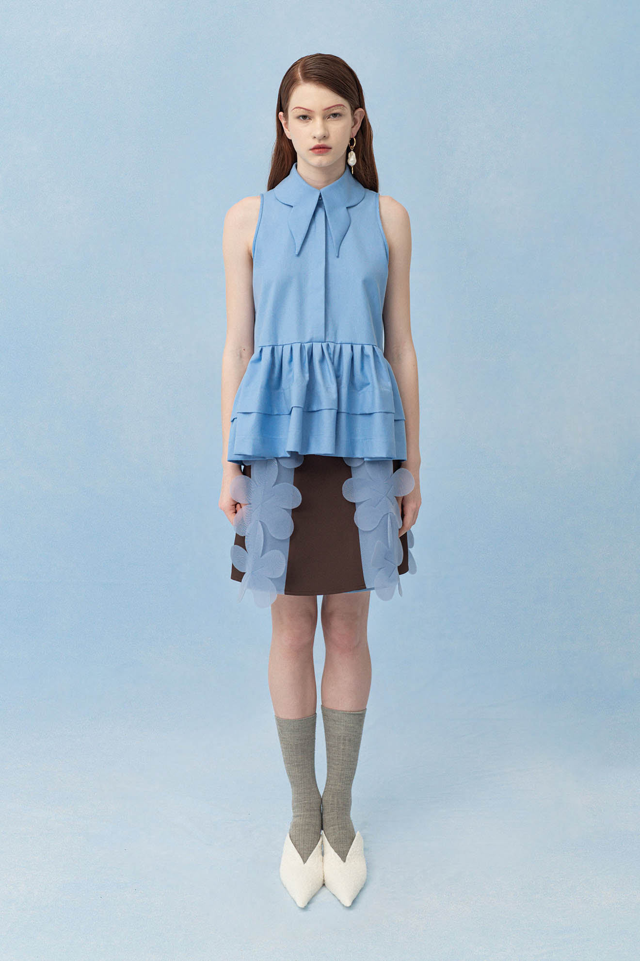 FEMUR Top in Blizzard Blue