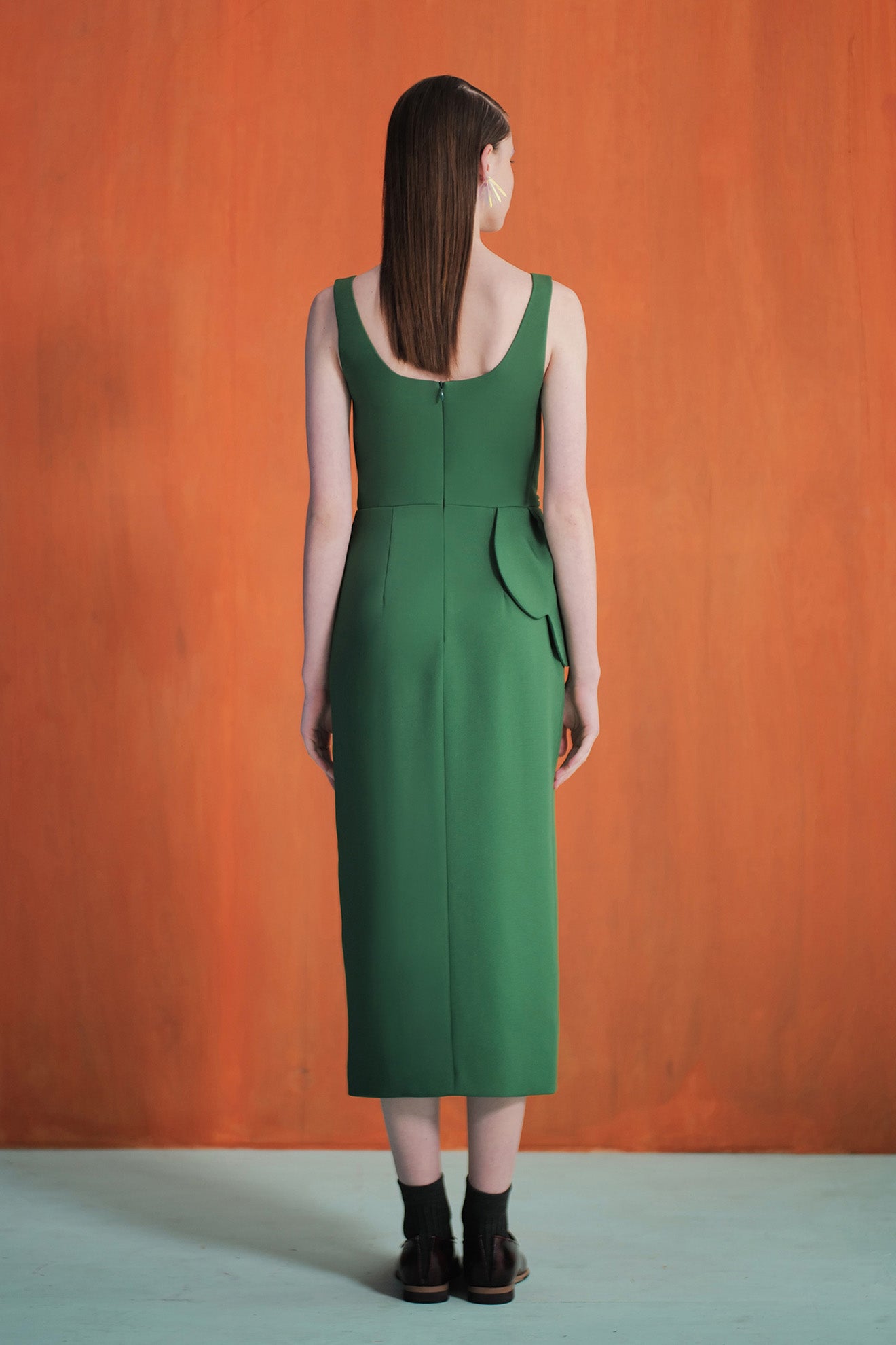 FERMATA Dress in Mineral Green