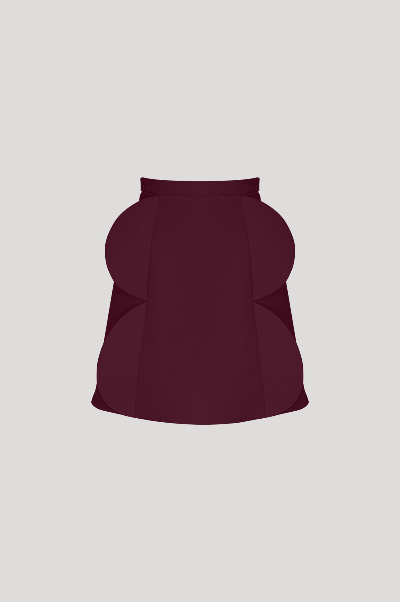 FLAT Skirt in Wine